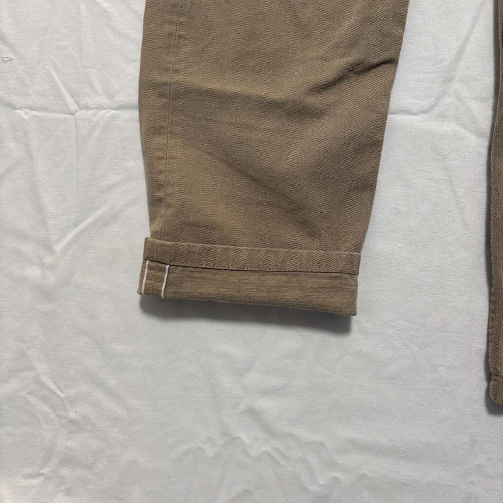 Other Freenote Selvedge Straight Leg Chino Pants Brown Size 33 Size US 33 - 7 Thumbnail