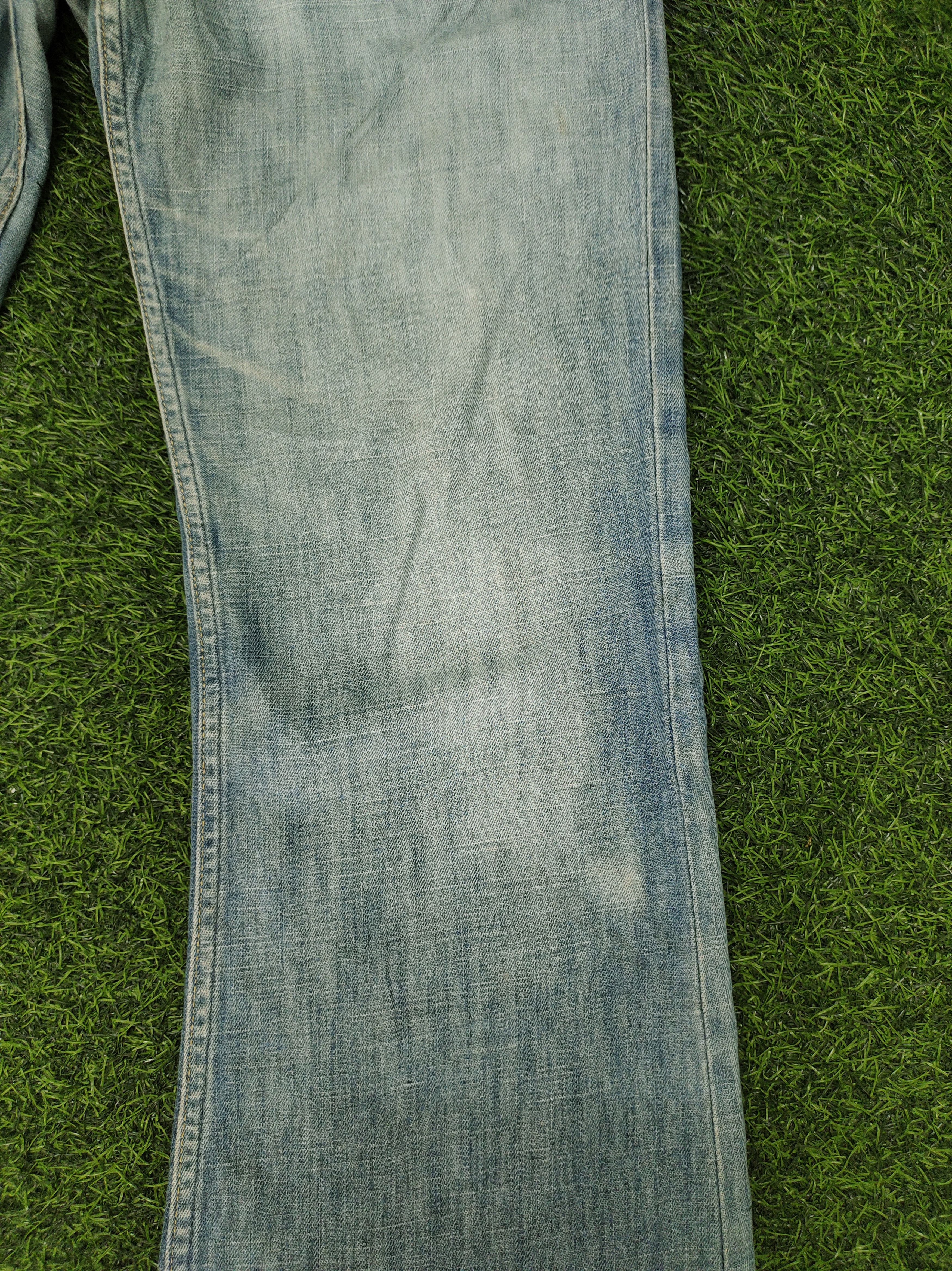 Diesel Flare Jeans Diesel Clawmark Distress Faded Denim Bootcut Y2k Size US 32 / EU 48 - 6 Thumbnail