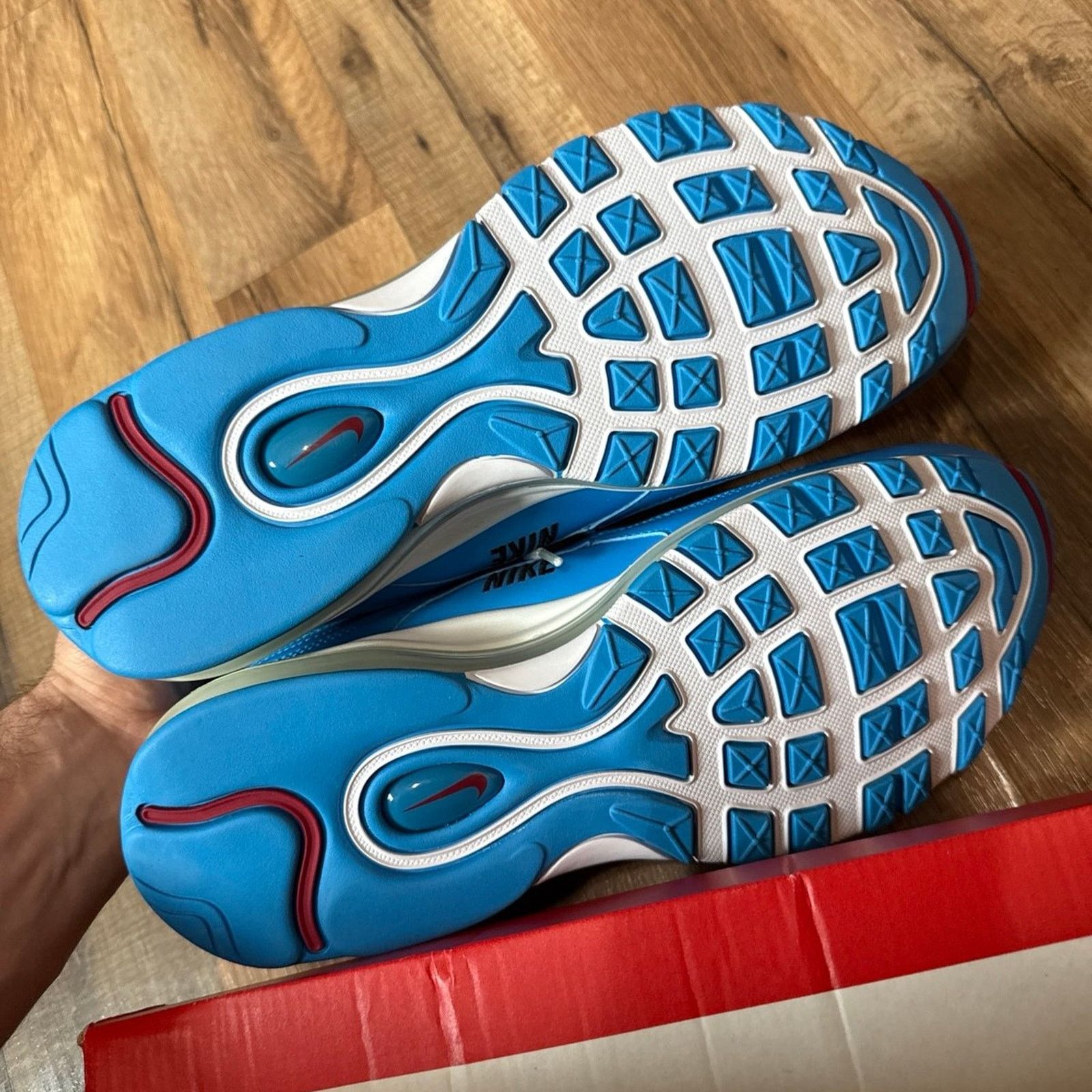 Nike Nike Air Max 97 Blue Hero Size US 10.5 / EU 43-44 - 5 Thumbnail