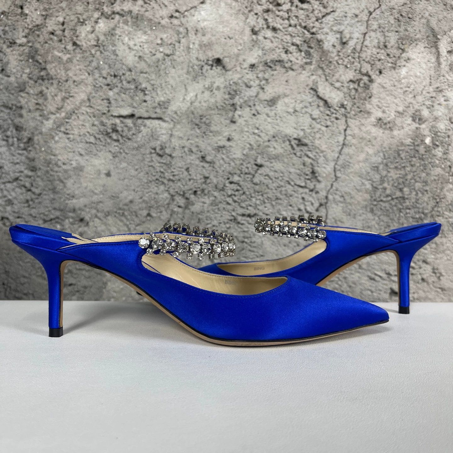 Jimmy Choo Jimmy Choo Heeled Crystal Sandals Size 37 99 New Size US 6.5 / IT 36.5 - 5 Thumbnail
