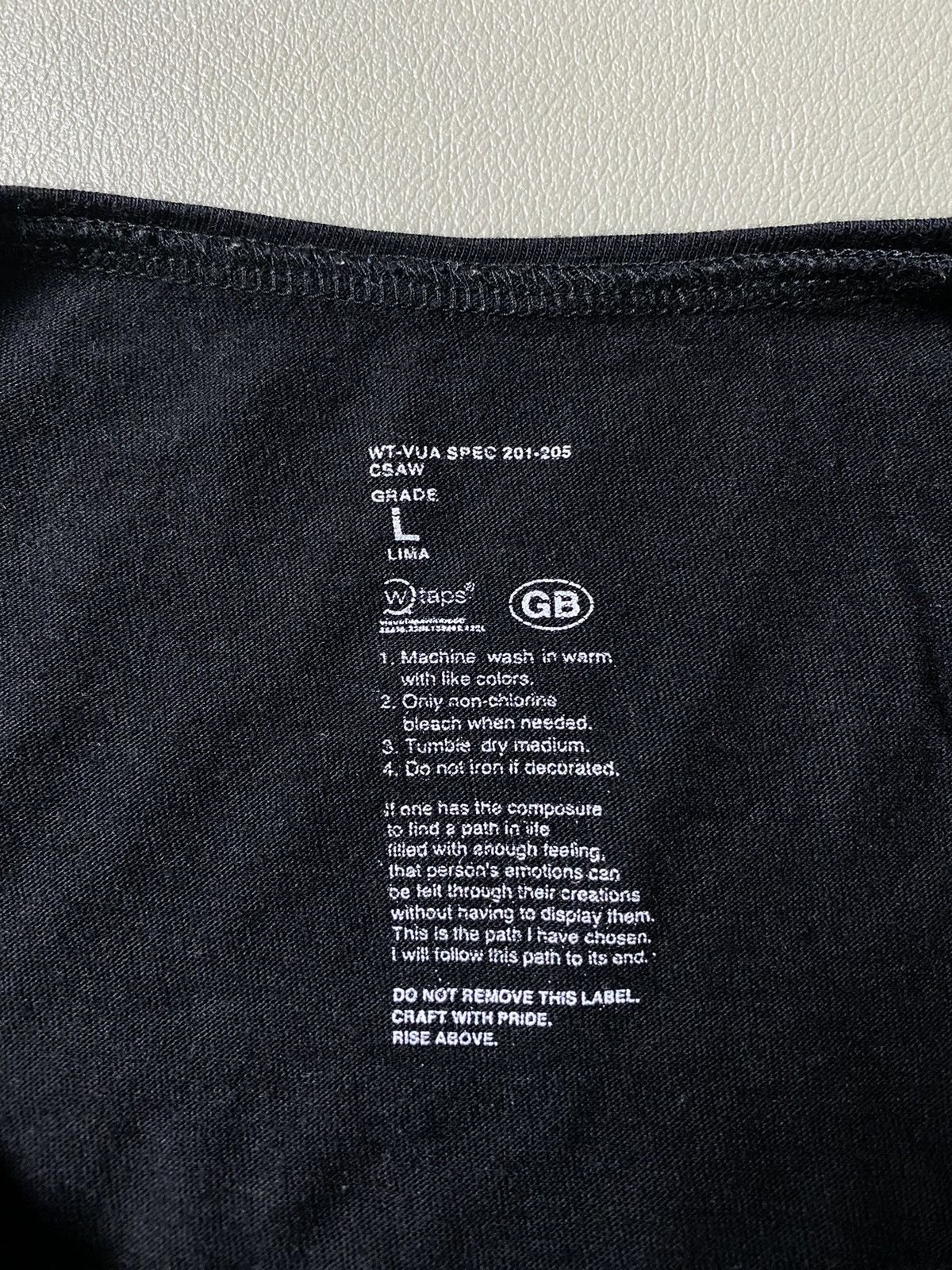 If Six Was Nine × Le Grande Bleu (L.G.B.) × Wtaps Wtaps GB Skins Longsleeve Size US L / EU 52-54 / 3 - 10 Thumbnail