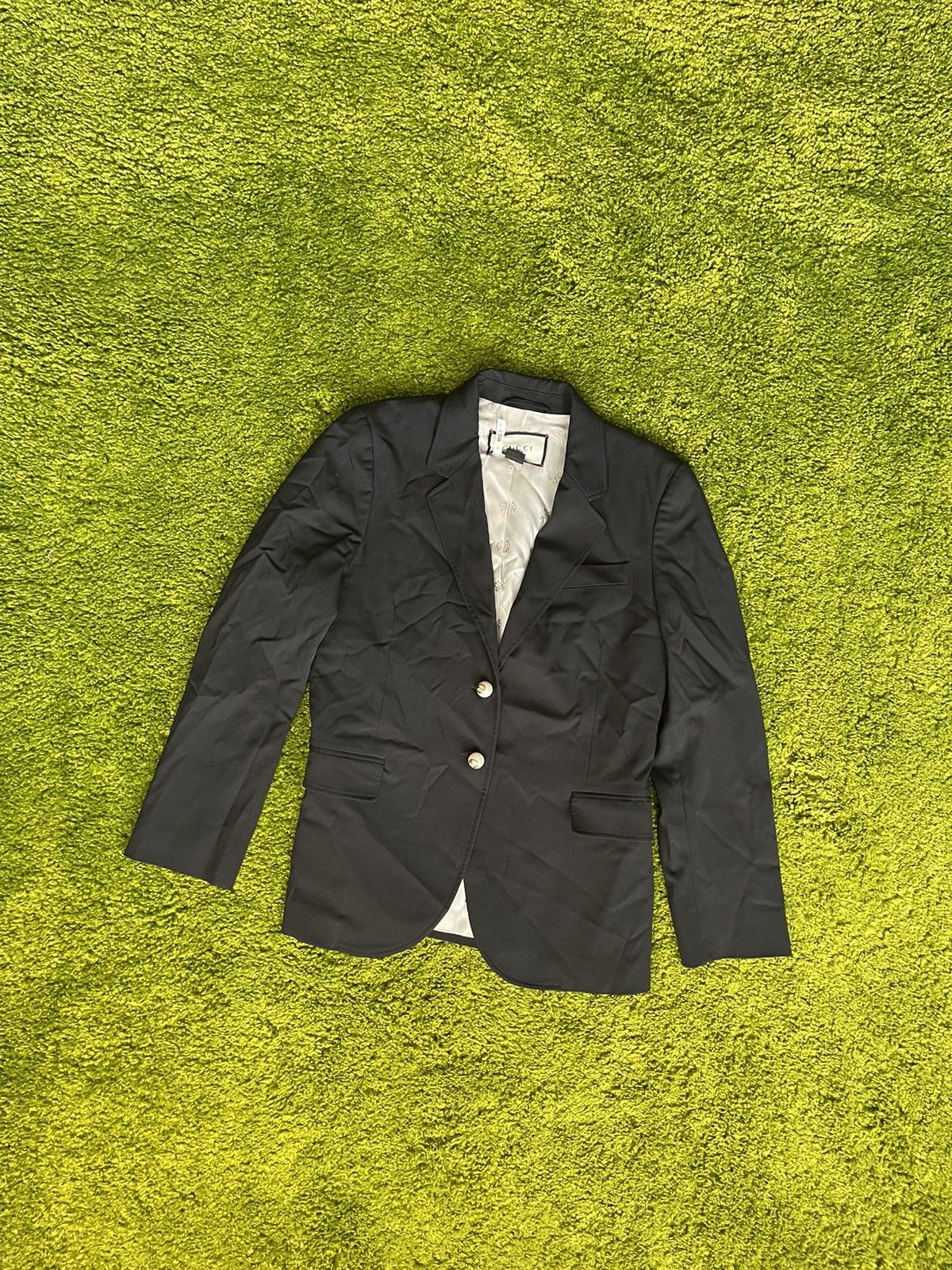 Designer × Gucci Gucci wool blazer jacket Size M / US 6-8 / IT 42-44 - 2 Thumbnail