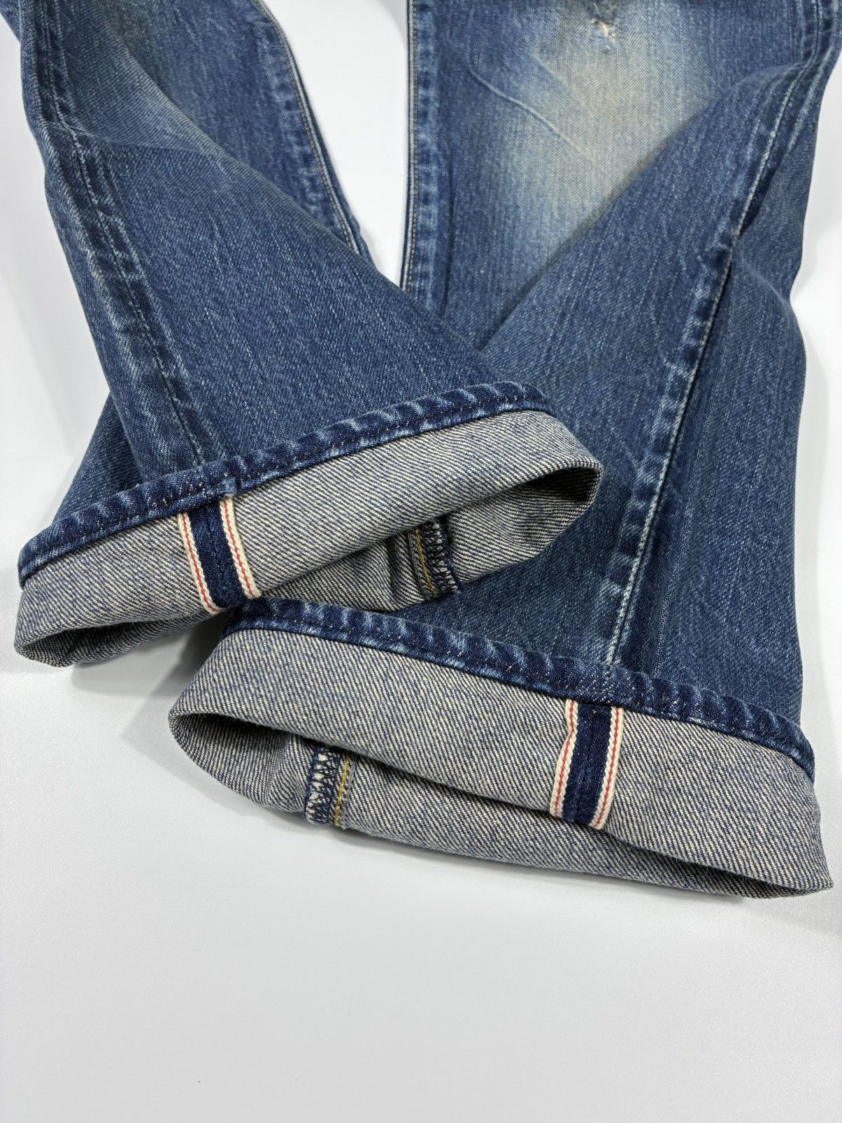 Hysteric Glamour Hysteric Glamour Distressed Studded Selvedge Jeans Size US 34 / EU 50 - 9 Thumbnail