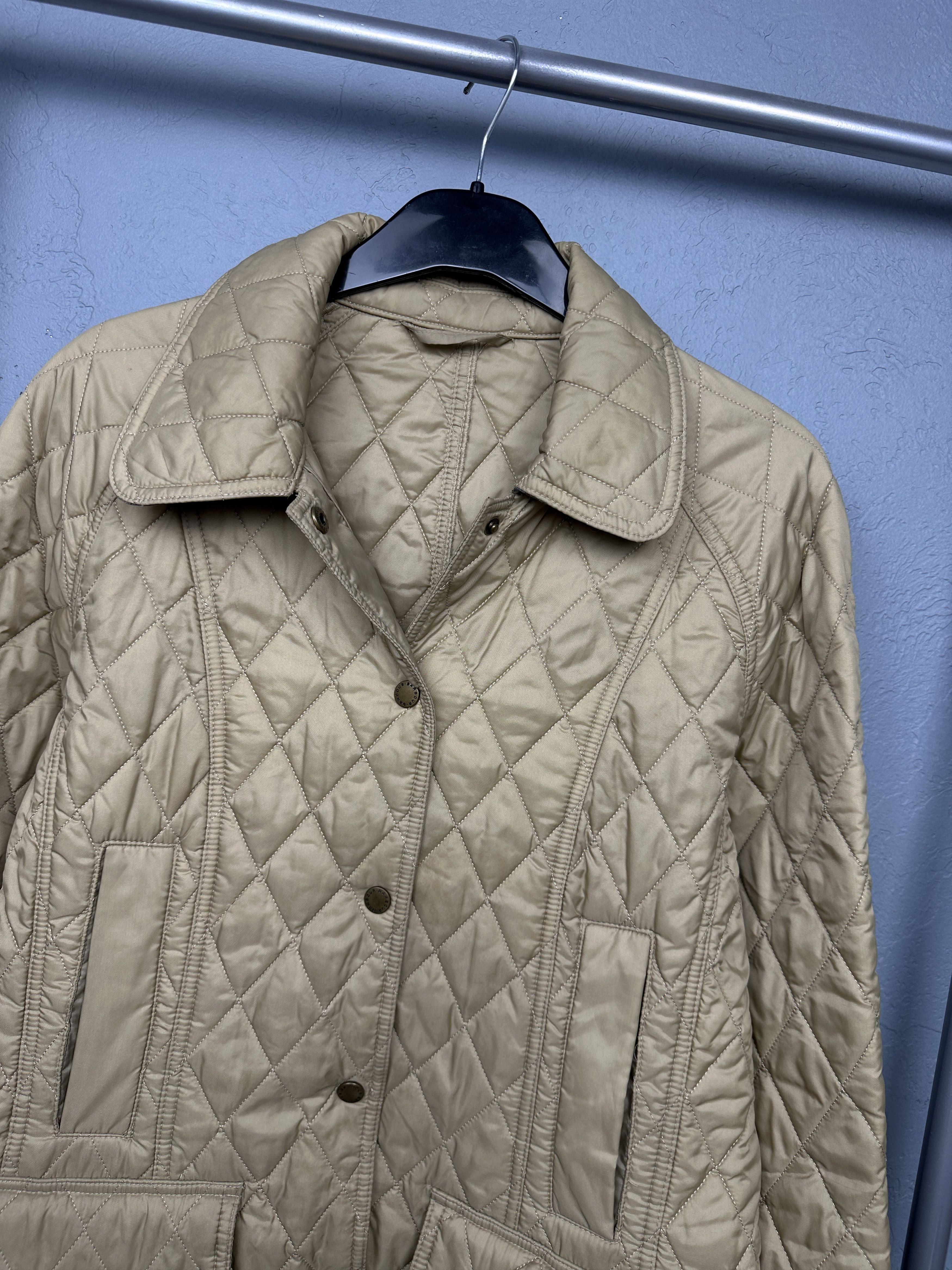 Barbour Barbour Womens Summer Beadnell Quilted Jacket Size L / US 10 / IT 46 - 2 Thumbnail