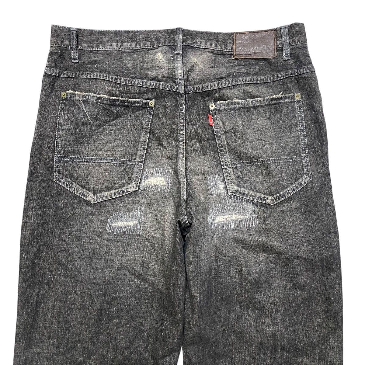 Engineered Garments COOTIE Black Distressed Denim Jeans Size US 36 / EU 52 - 10 Thumbnail