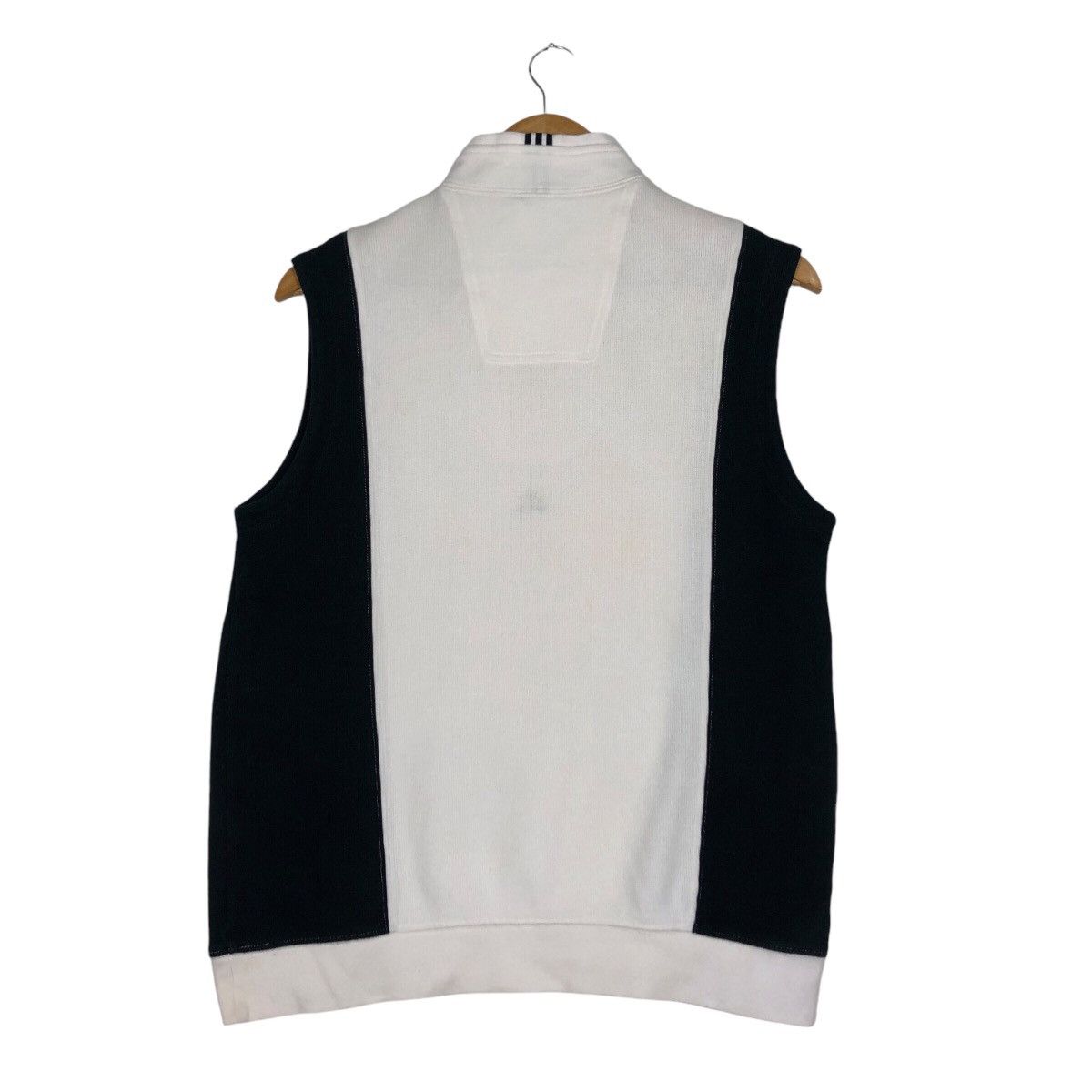 Adidas × Japanese Brand Adidas Sleeveless Jumper Sweatshirt Half Zip Rare Small Size US S / EU 44-46 / 1 - 7 Thumbnail