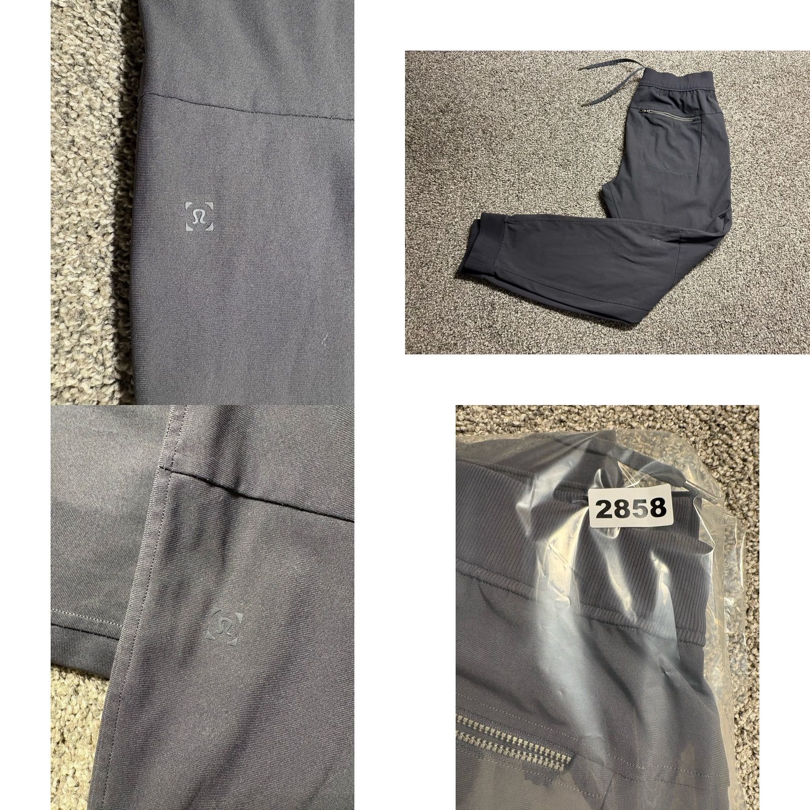 Lululemon Lululemon ABC Jogger Pants Men Medium Dark Gray Stretch Warpstreme LM5574s Size US 31 - 9 Thumbnail