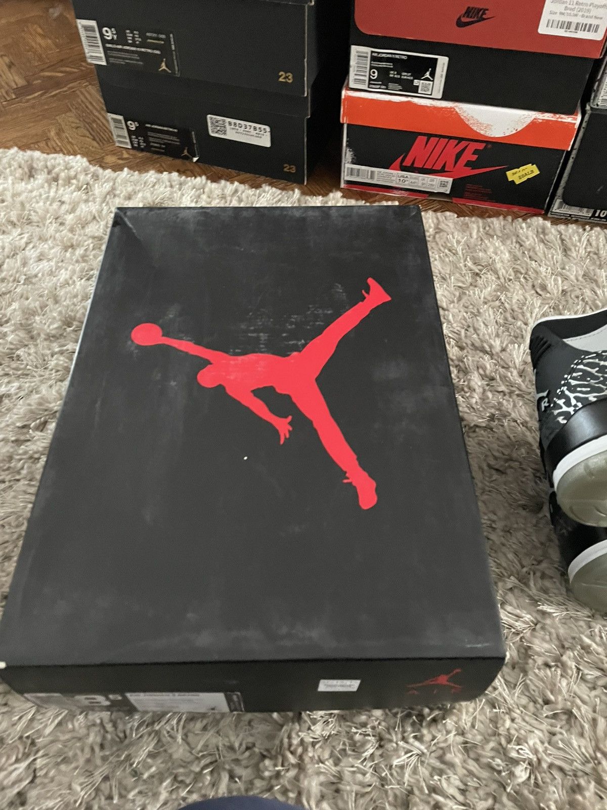 Jordan Brand Jordan 3 Wolf Grey Size US 8.5 / EU 41-42 - 11 Thumbnail