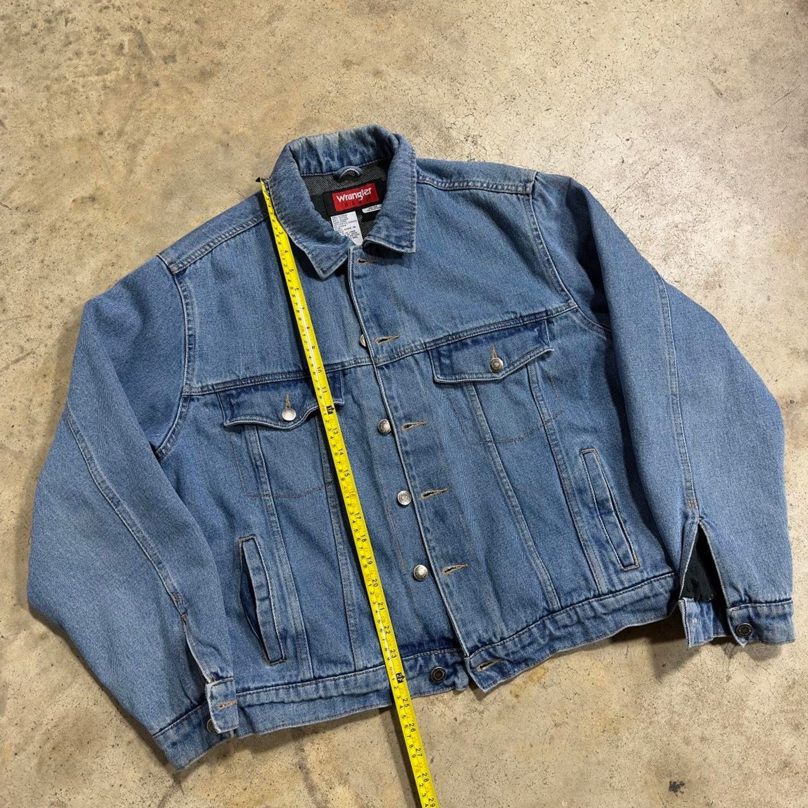 Vintage × Wrangler Vintage Wrangler Hero Blanket Lined Denim Jacket Size US M / EU 48-50 / 2 - 4 Thumbnail
