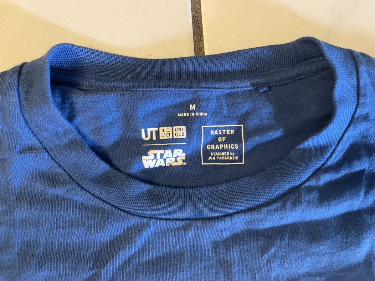 Jun Takahashi × Star Wars × Uniqlo Uniqlo Star Wars Jun Takahashi Undercover T-Shirt Medium Size US M / EU 48-50 / 2 - 3 Thumbnail