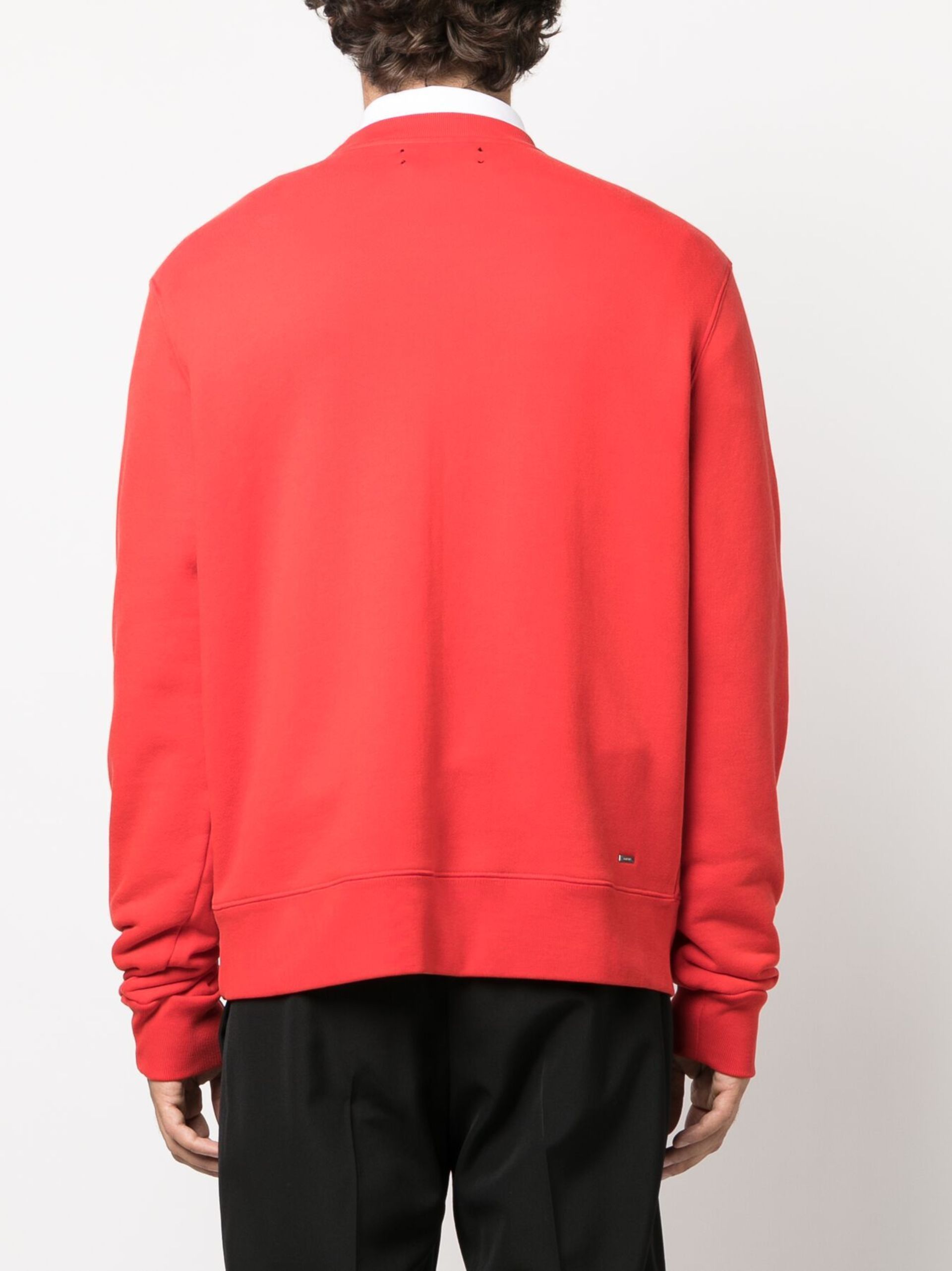 Amiri o1mle0725 Hokey Crewneck Sweatshirt in Red Size US XL / EU 56 / 4 - 3 Thumbnail