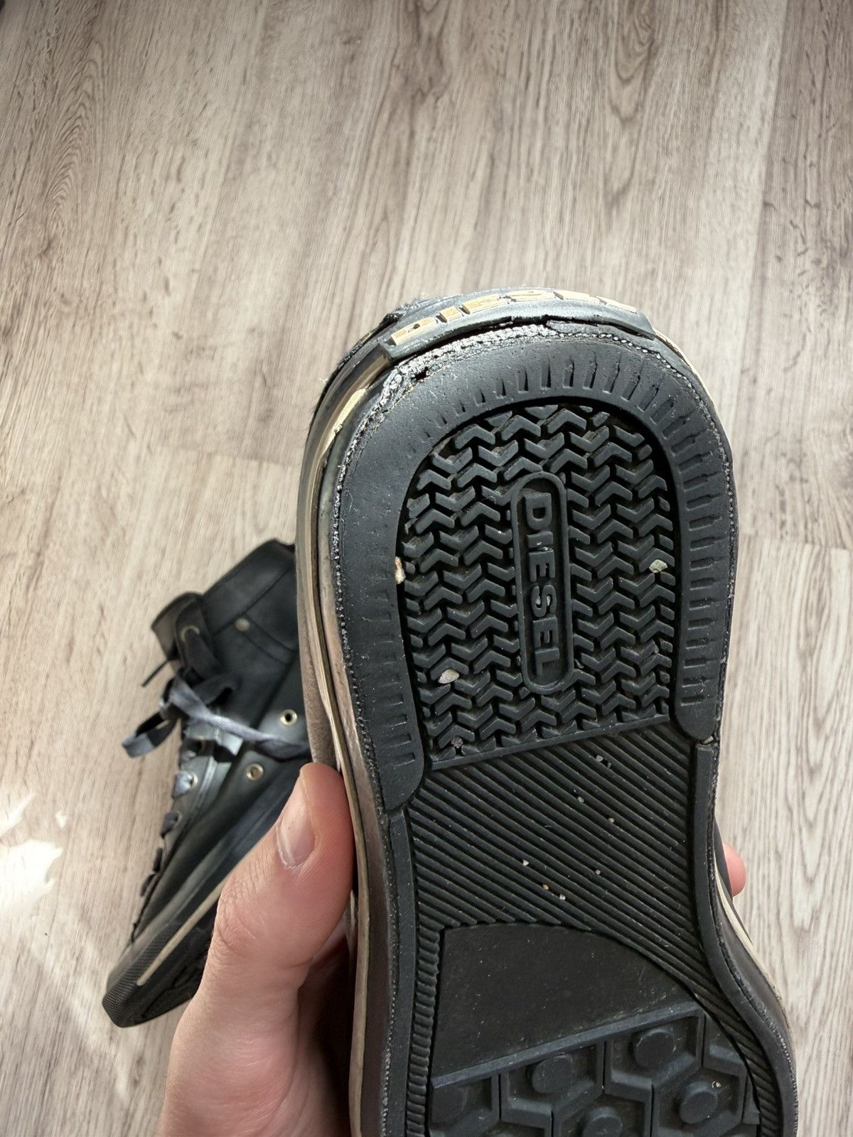 Diesel Diesel Expo Zip Leather Boots US 7.5 Black Side Zip Size US 7.5 / EU 40-41 - 12 Thumbnail