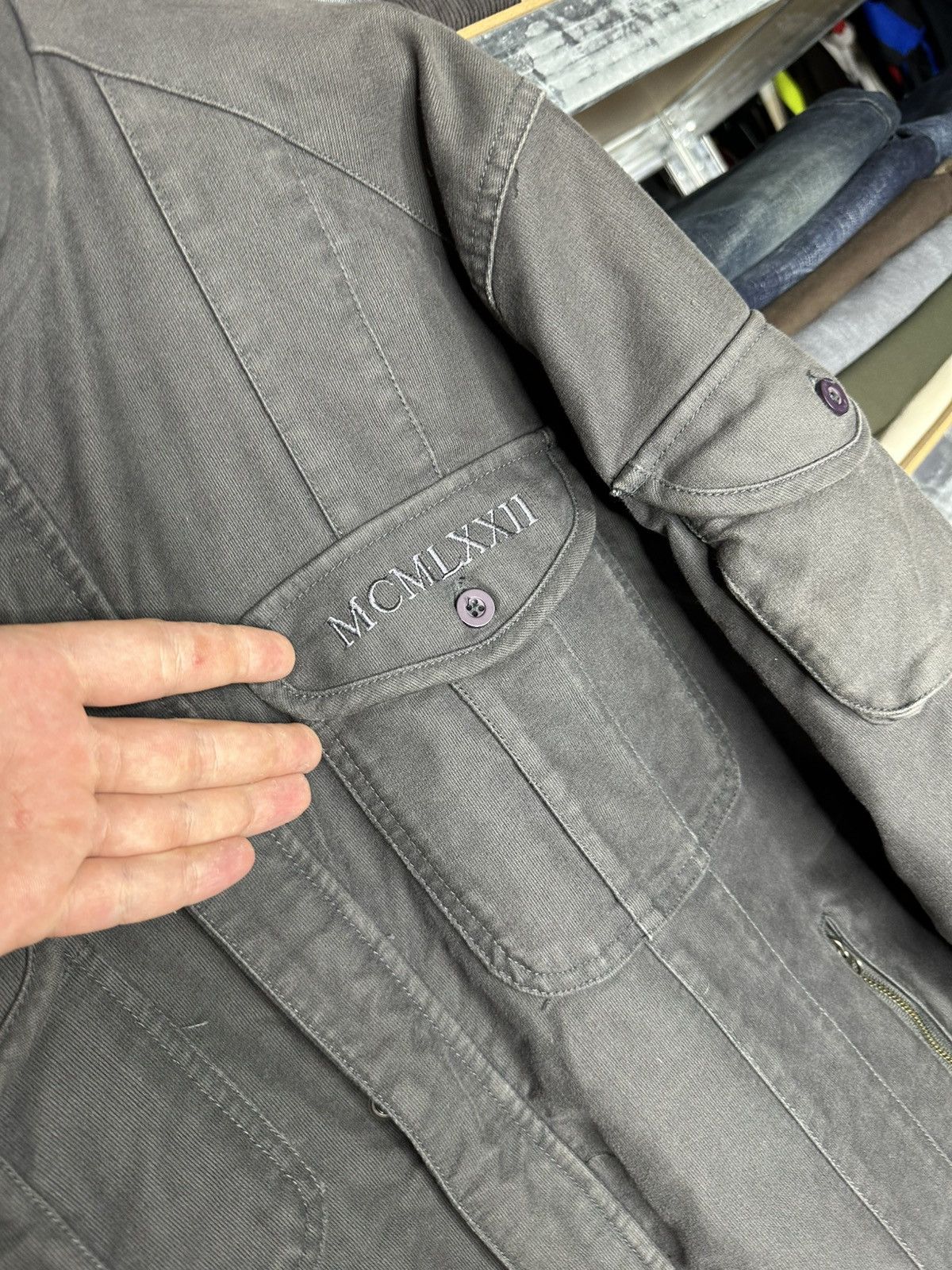 Nike Nike MCMLXXII Vintage Full Zip Cotton Jacket Coat - Men's M Size US M / EU 48-50 / 2 - 5 Thumbnail