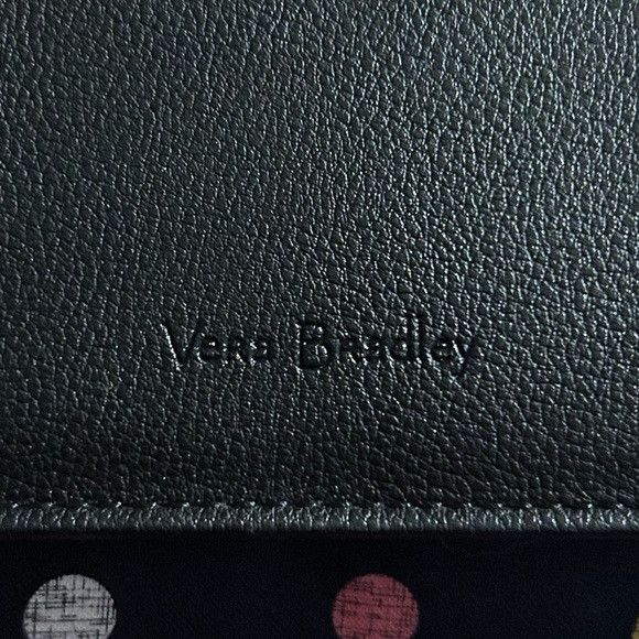 Vera Bradley Vera Bradley Black Havana Dots RFID Accordian Clutch Wallet Size ONE SIZE - 2 Thumbnail