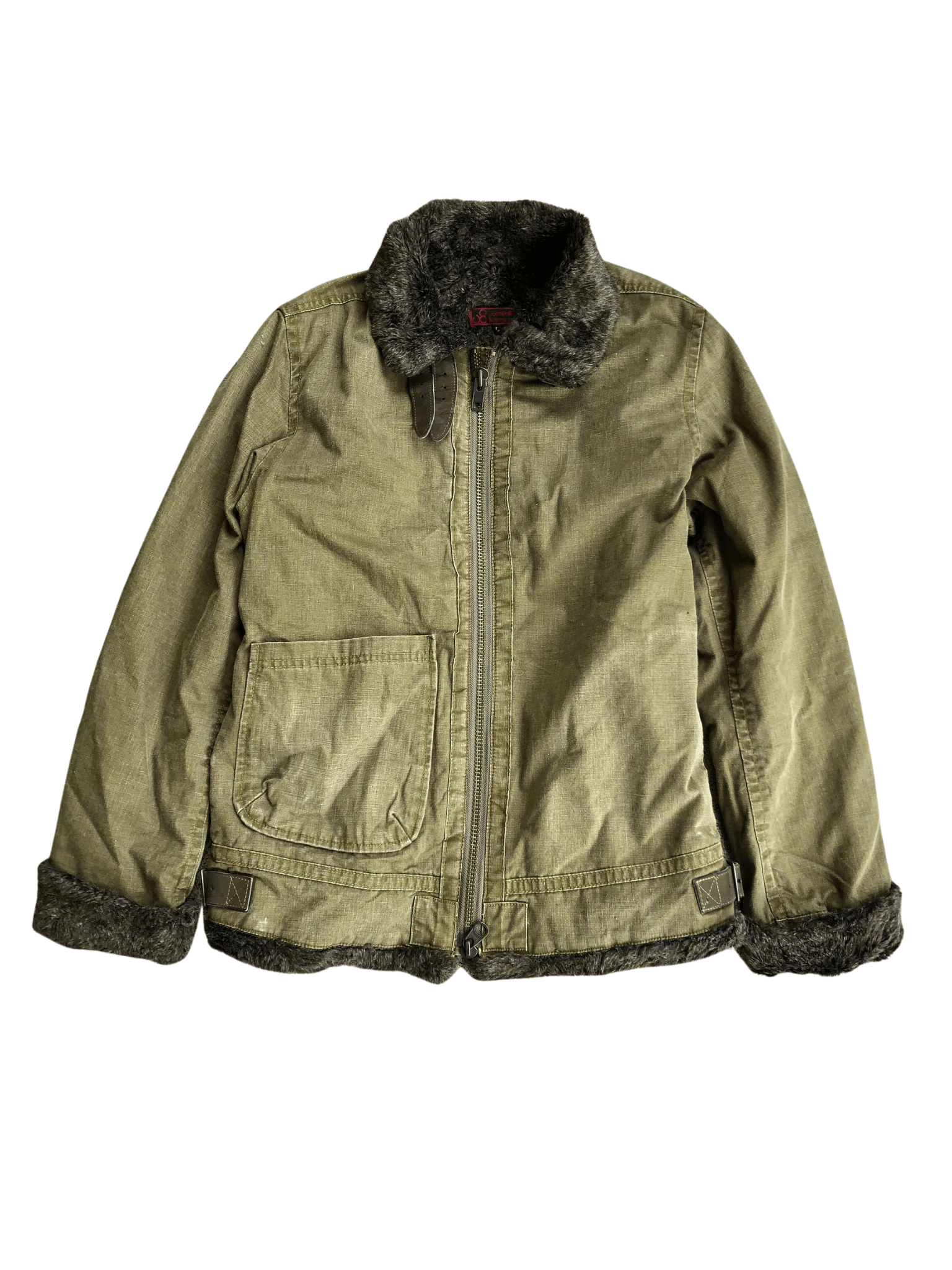 Japanese Brand Johnbull B-3 Fleece Jacket Size US L / EU 52-54 / 3 - 1 Thumbnail