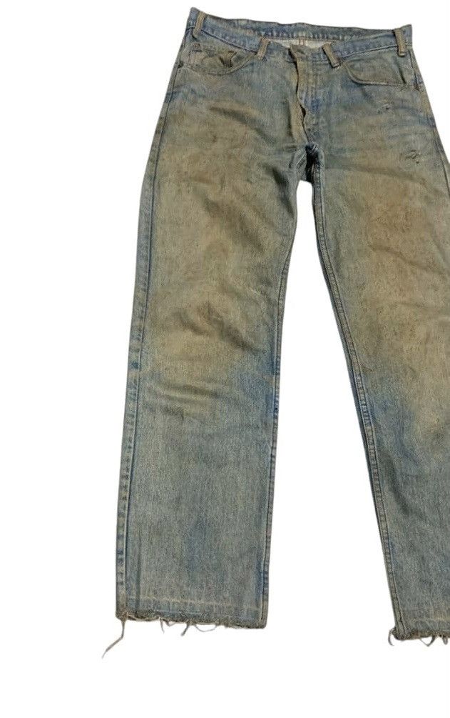 Levi's Vintage Levis 503 Straight Faded Blue Jeans Size US 33 - 2 Thumbnail