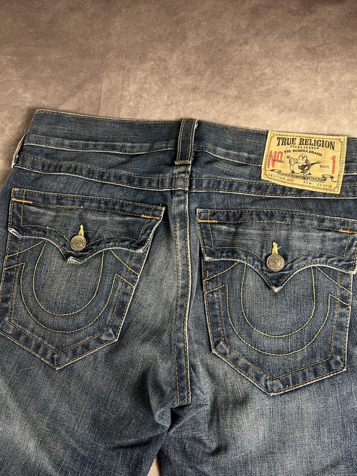 True Religion True Religion BuddhaJeans - Section Jack Size 34 Vintage Y2K Size US 34 / EU 50 - 3 Thumbnail