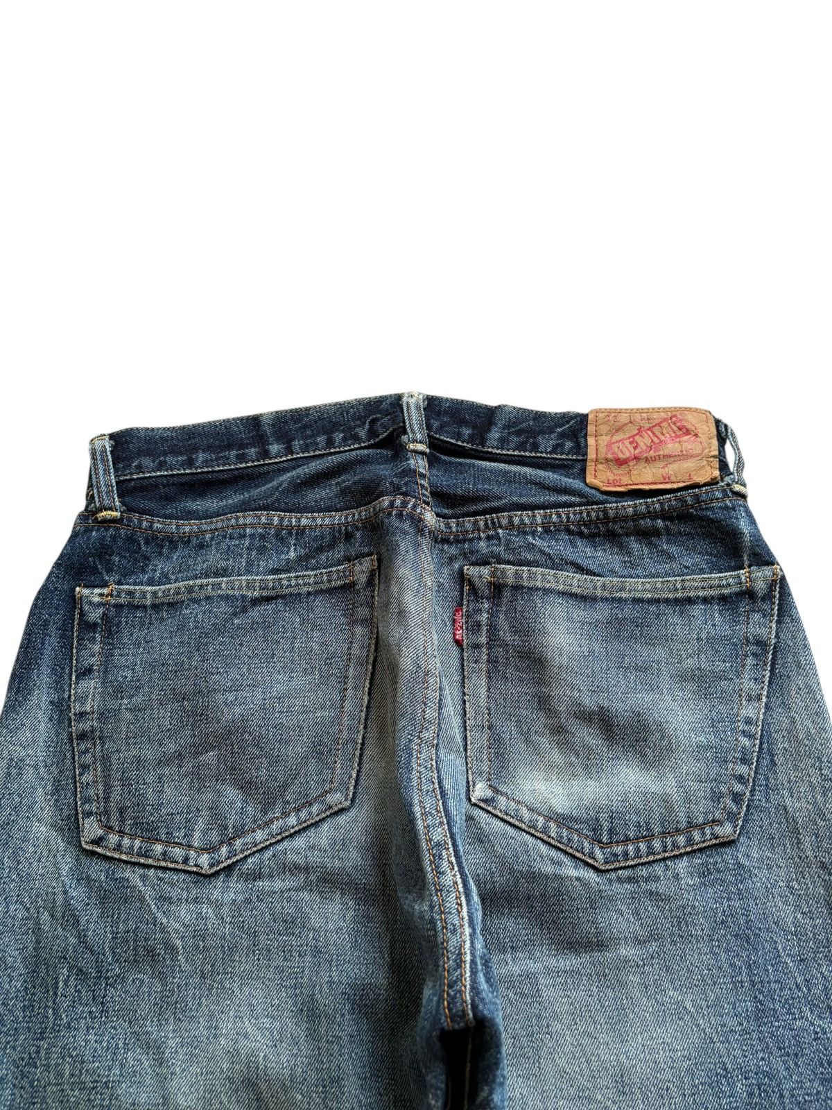 Denime Vintage Denime Selvedge Mud Wash Loose Baggy Jeans Size US 31 - 9 Thumbnail