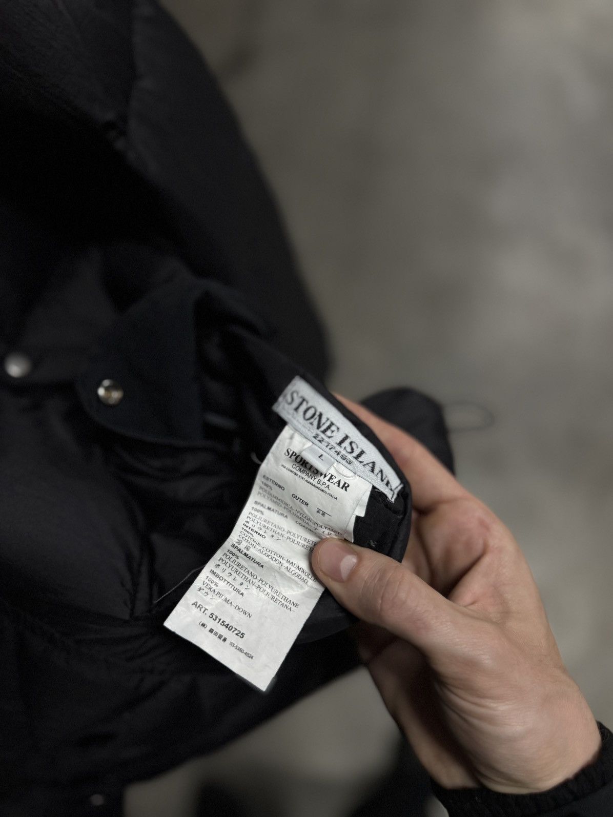 Vintage Stone Island Down Jacket Reversible A/W 2010 Size US L / EU 52-54 / 3 - 8 Thumbnail