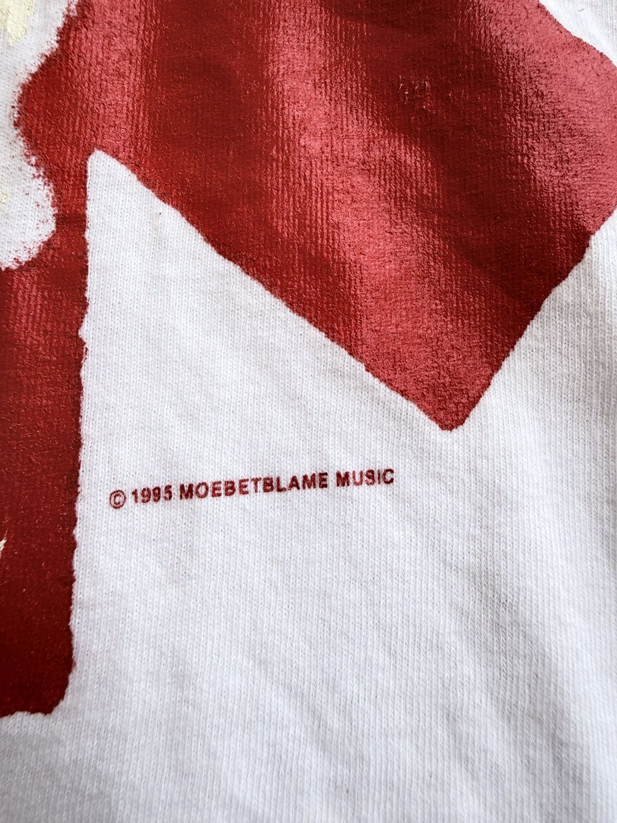 Band Tees Vintage 90s Red Hot chili Peppers world tour tshirt Size US M / EU 48-50 / 2 - 6 Thumbnail