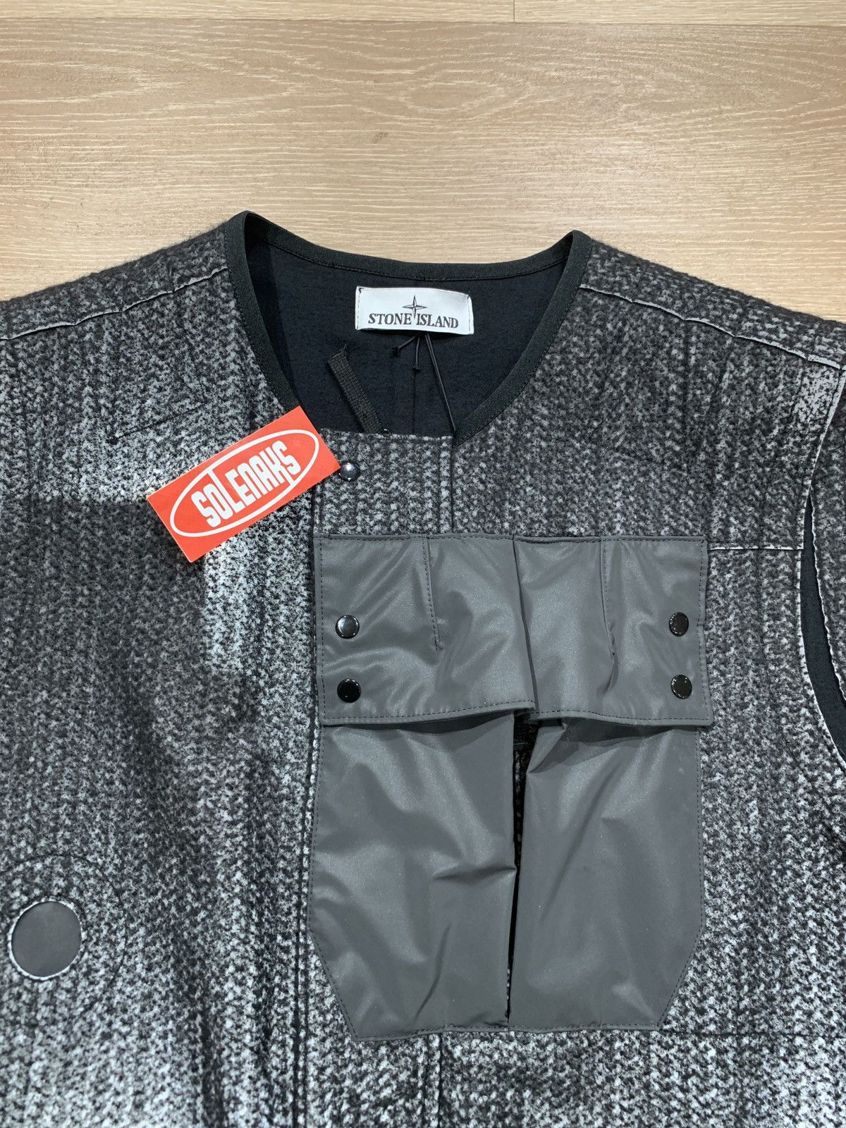 Designer × Stone Island Stone island needle punched reflective rare Size US M / EU 48-50 / 2 - 4 Thumbnail