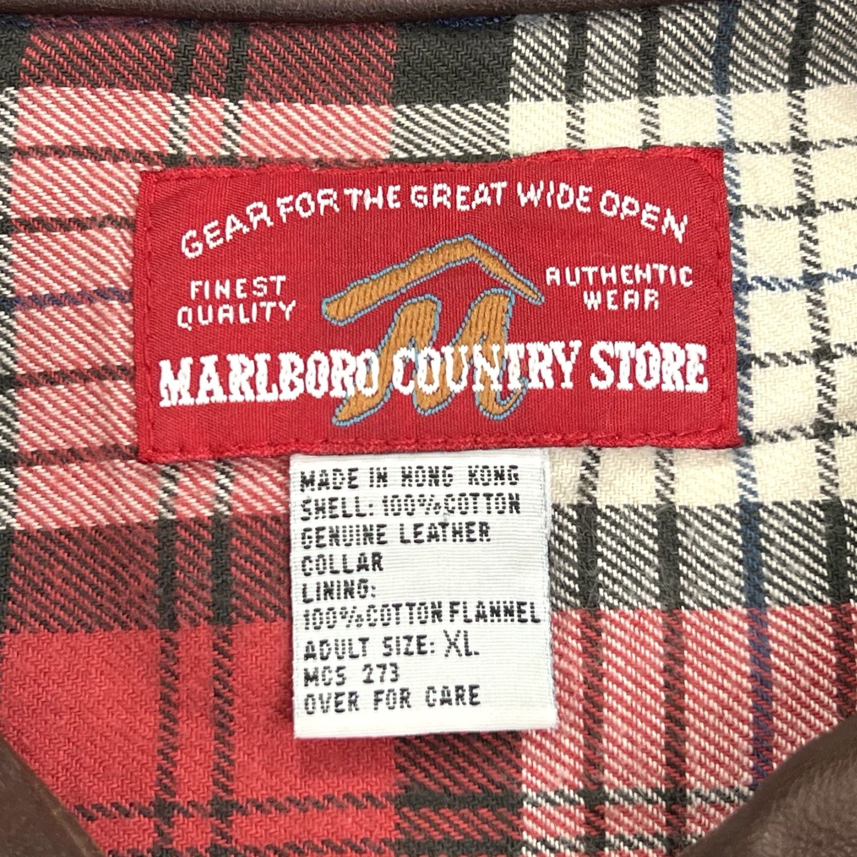 Marlboro VINTAGE Marlboro Country Store Denim Barn Jacket Men’s XL Western Leather Trim Jacket Size US XL / EU 56 / 4 - 4 Thumbnail