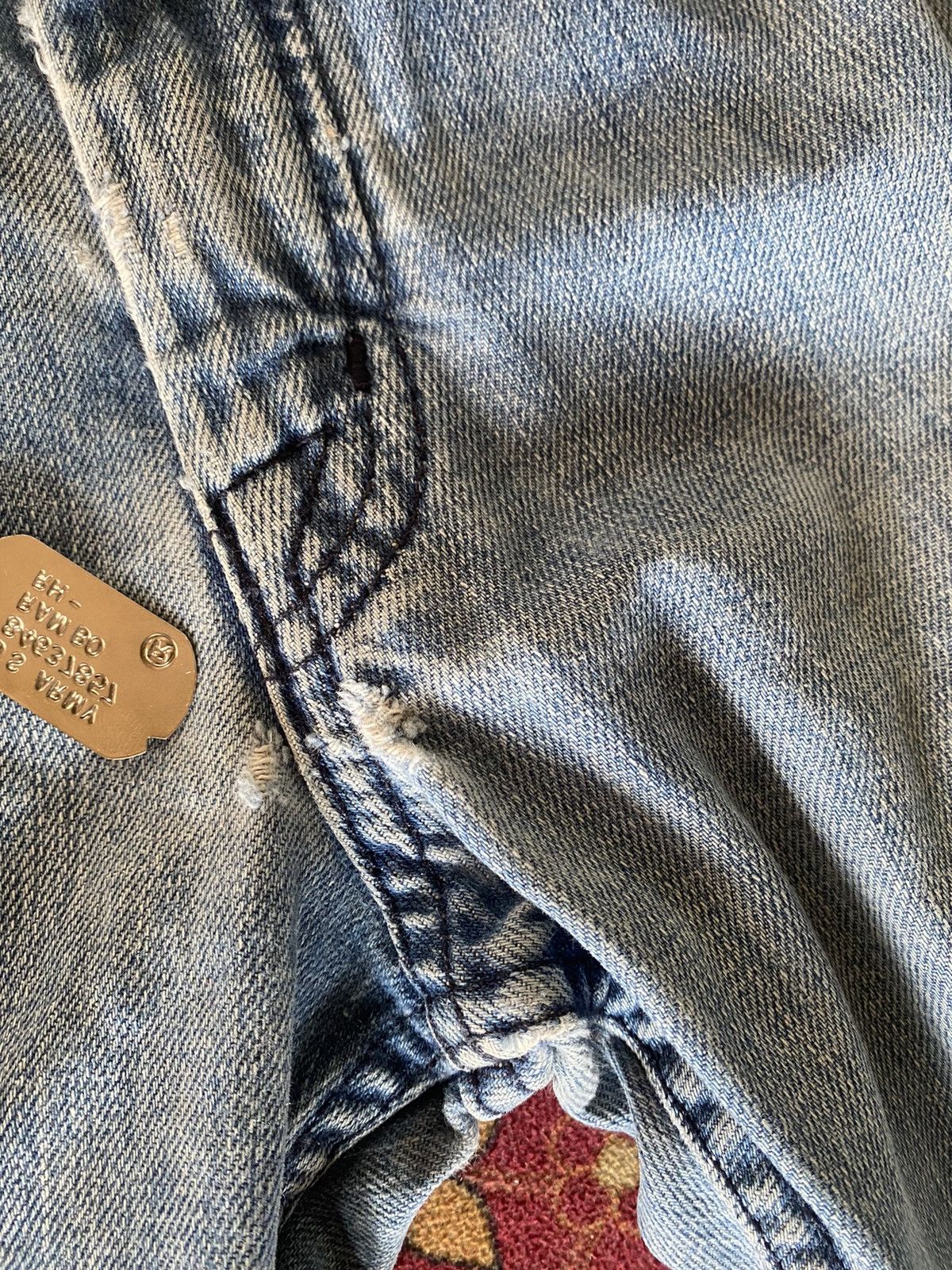 Vintage Vintage Volcom Genuine Distressed Jeans Size US 31 - 13 Thumbnail