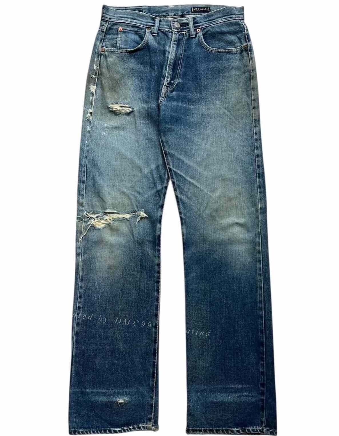 Vintage Vintage 45RPM Japan Indigo Denim Pants Size US 30 / EU 46 - 1 Thumbnail