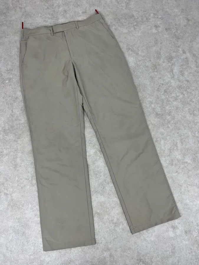 Prada 2000s Prada Grey Cozy Straight Pants Size US 33 - 6 Thumbnail