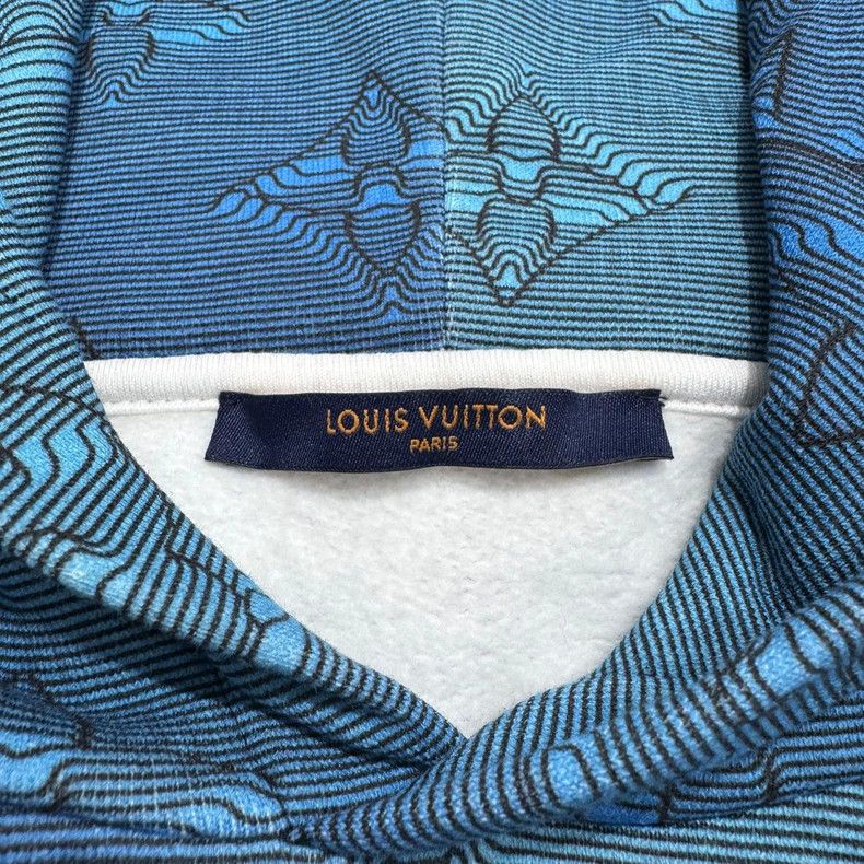 Louis Vuitton Louis Vuitton 2054 co-branded full-print presbyopic hoodie Size US XL / EU 56 / 4 - 5 Thumbnail
