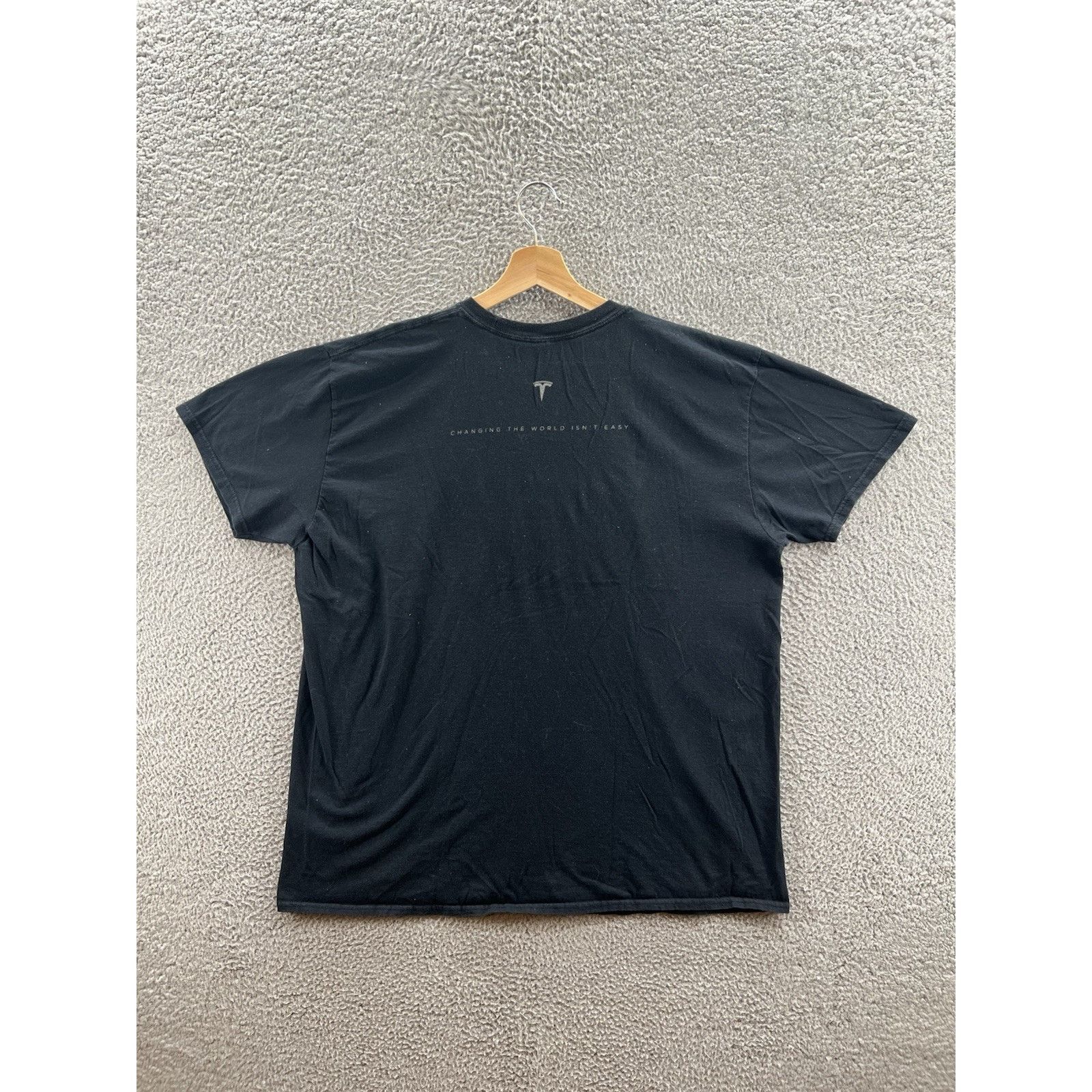 Other Tesla Sexy Changing The World Isn’t Easy 2XL Black T-Shirt Size US XXL / EU 58 / 5 - 2 Thumbnail