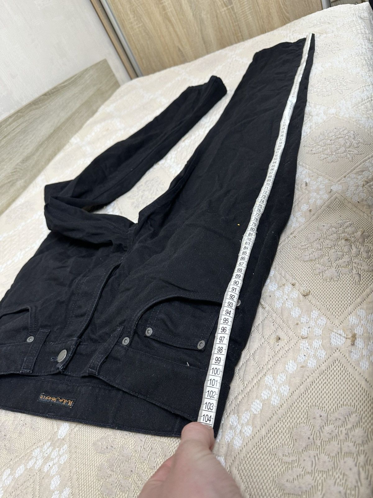 Nudie Jeans 🔥 Nudie Jeans Solid Denim Jeans Pants Trousers Black 33x32 Size US 33 - 12 Thumbnail