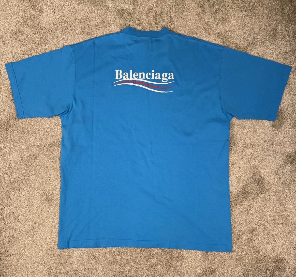 Balenciaga Balenciaga Political Campaign Logo T-Shirt Size US M / EU 48-50 / 2 - 2 Thumbnail