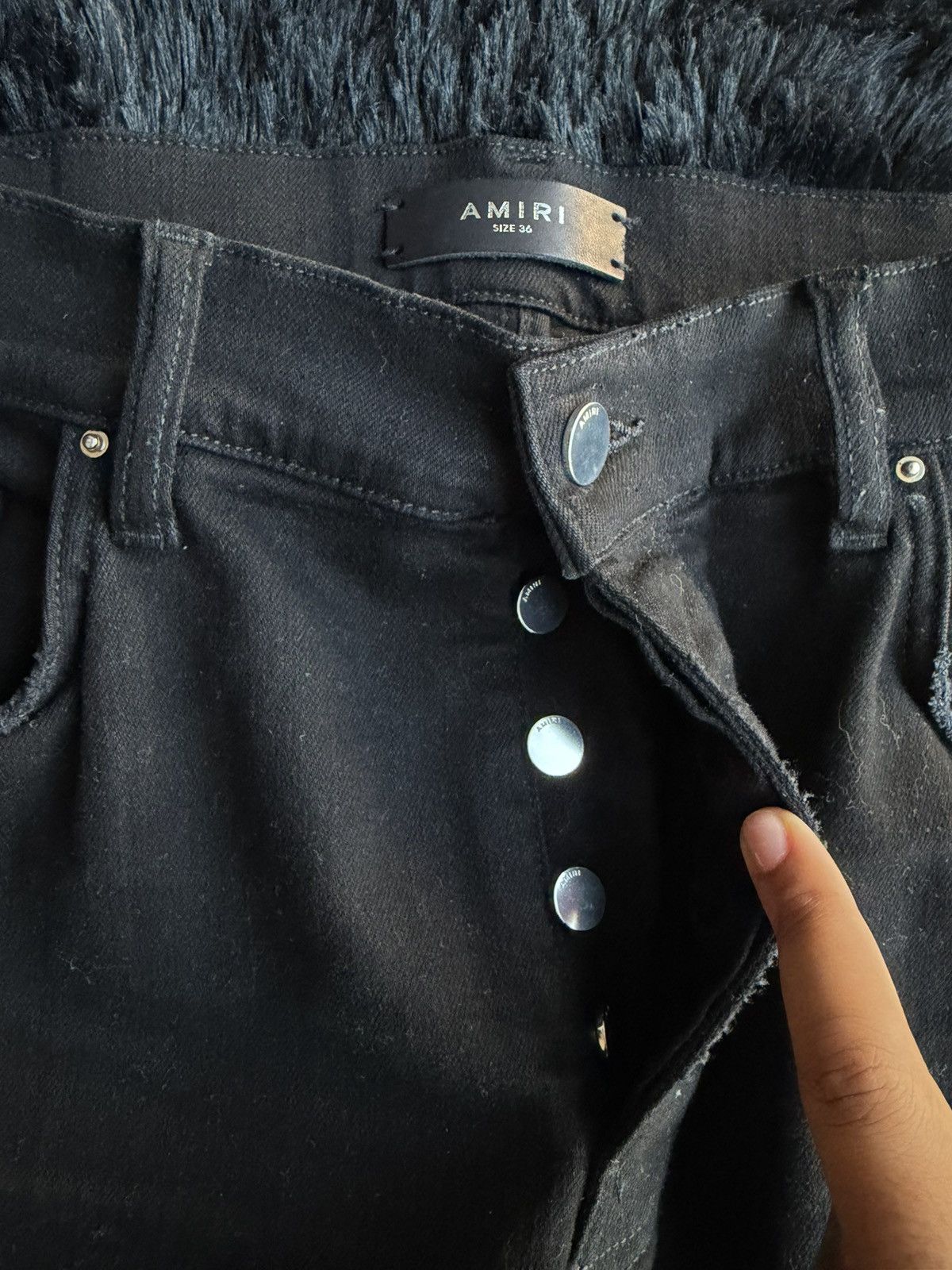 Amiri Amiri Serif Logo Jeans Size US 36 / EU 52 - 3 Thumbnail