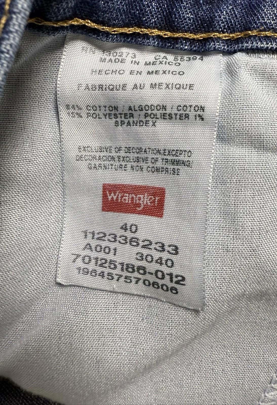 Wrangler Vintage Wrangler Jean Shorts Mens 40 Blue Denim Cotton Jorts Size US 40 / EU 56 - 7 Thumbnail