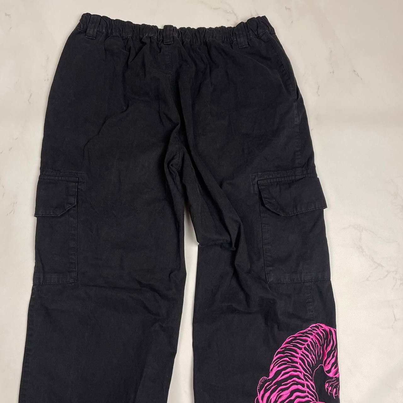 Asos Vintage Asos Cargo baggy pink tiger y2k streetwear Size US 34 / EU 50 - 13 Thumbnail