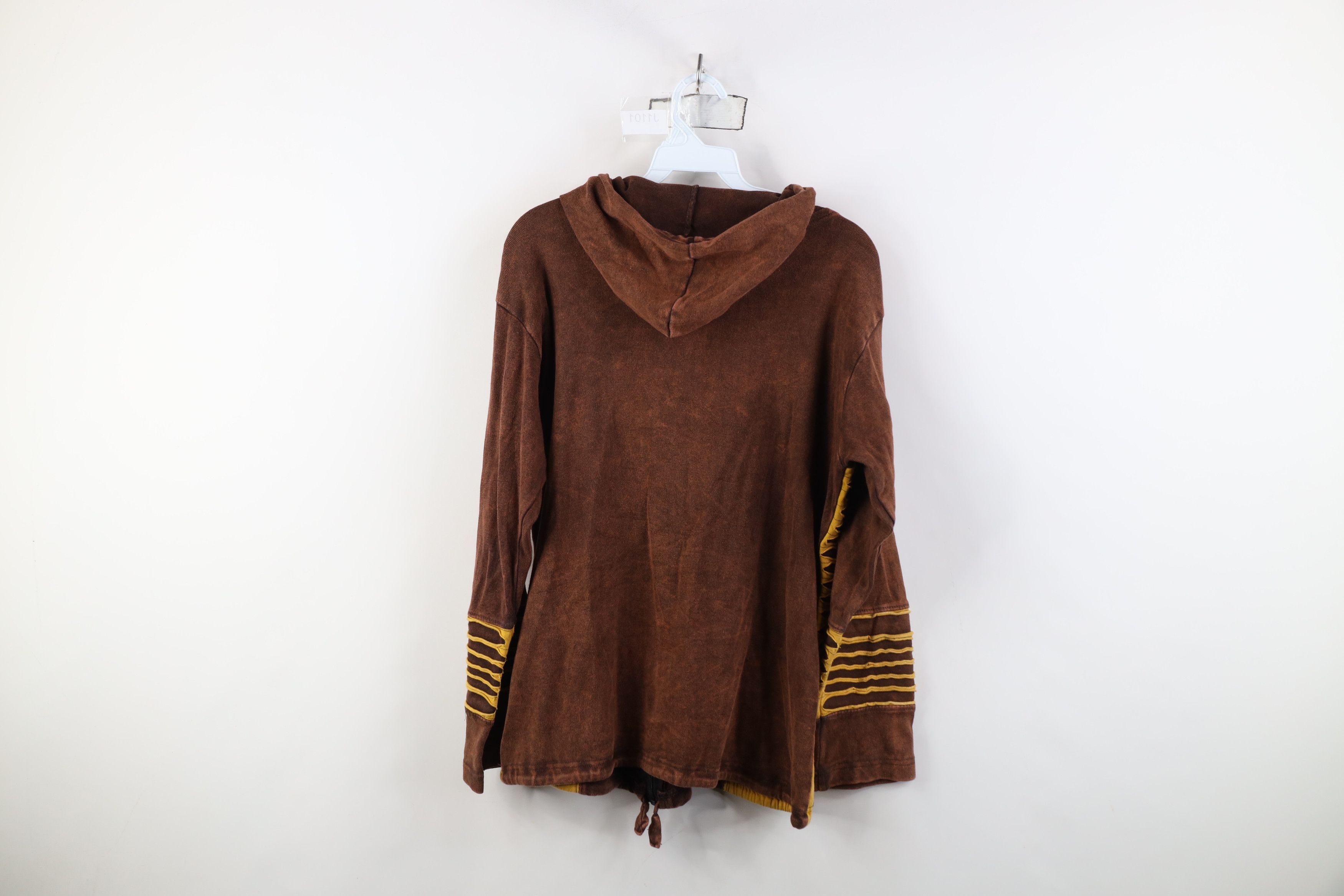 Vintage Vintage 90s Y2K Streetwear Babydoll Fairy Art Zip Hoodie Size S / US 4 / IT 40 - 14 Thumbnail