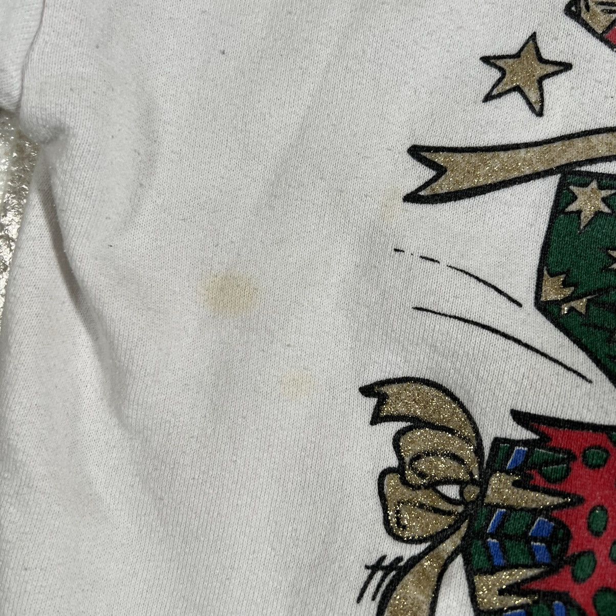Vintage 1994 Freeze Looney Tunes Christmas Sweater Pullover Crewneck Size US XL / EU 56 / 4 - 4 Thumbnail