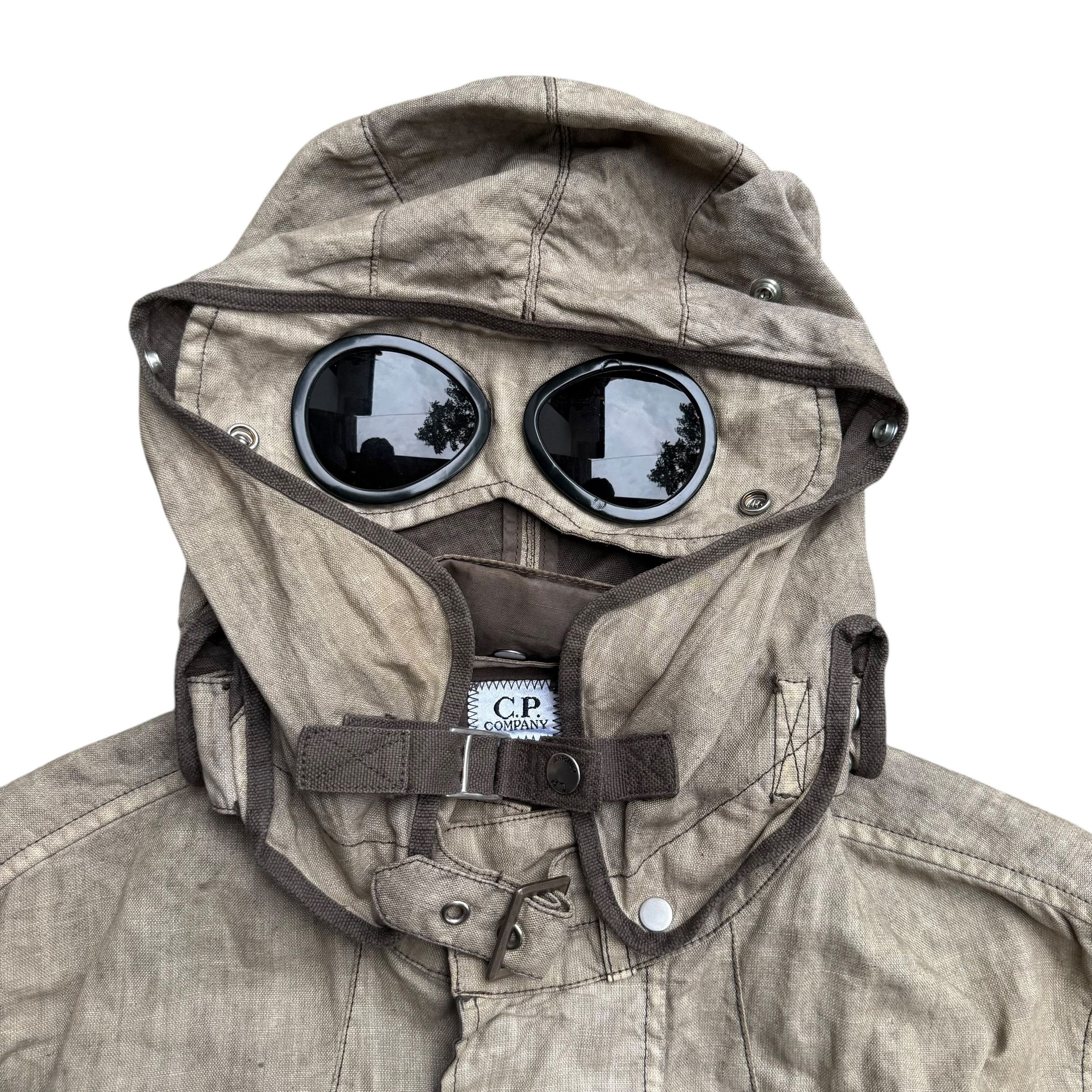 C.P. Company CP Company Linoflax Transparent Cover Goggle Jacket Size US M / EU 48-50 / 2 - 4 Thumbnail