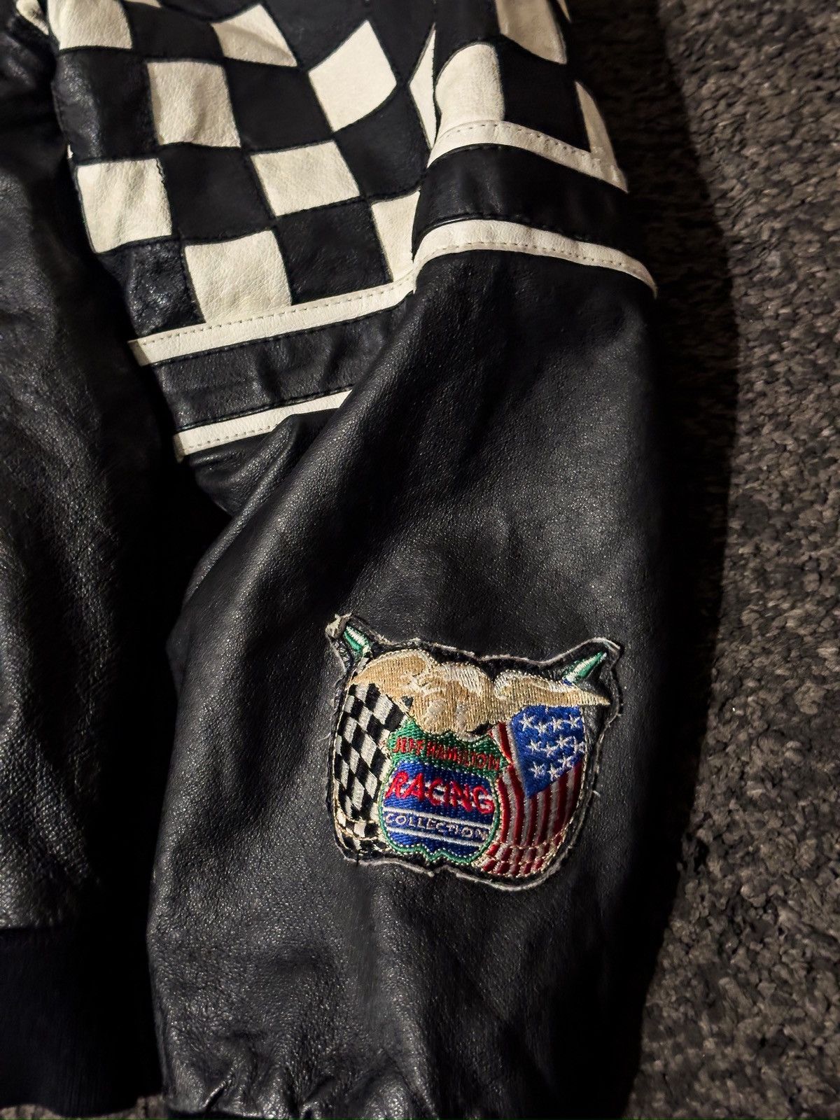 NASCAR Vintage 1998 Jeff Hamilton NASCAR 50th Anniversary Jacket Size US XXL / EU 58 / 5 - 8 Thumbnail