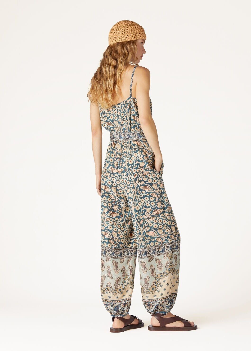 o1srvl11e0825 FAN8125 Hede Jumpsuit in Multicolor