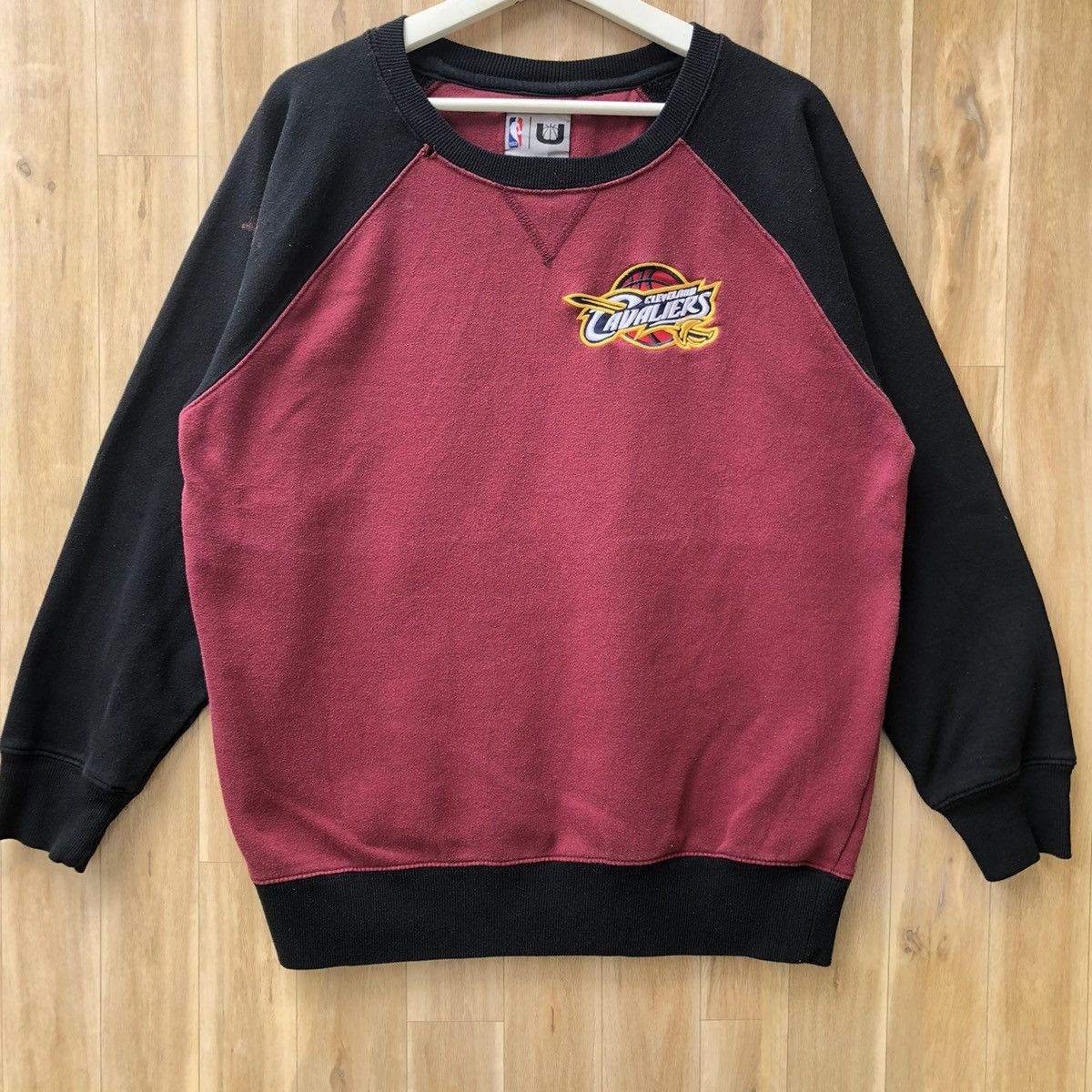NBA × Vintage Vintage Cleveland Cavaliers NBA Team Pullover Sweatshirt Size US L / EU 52-54 / 3 - 4 Thumbnail
