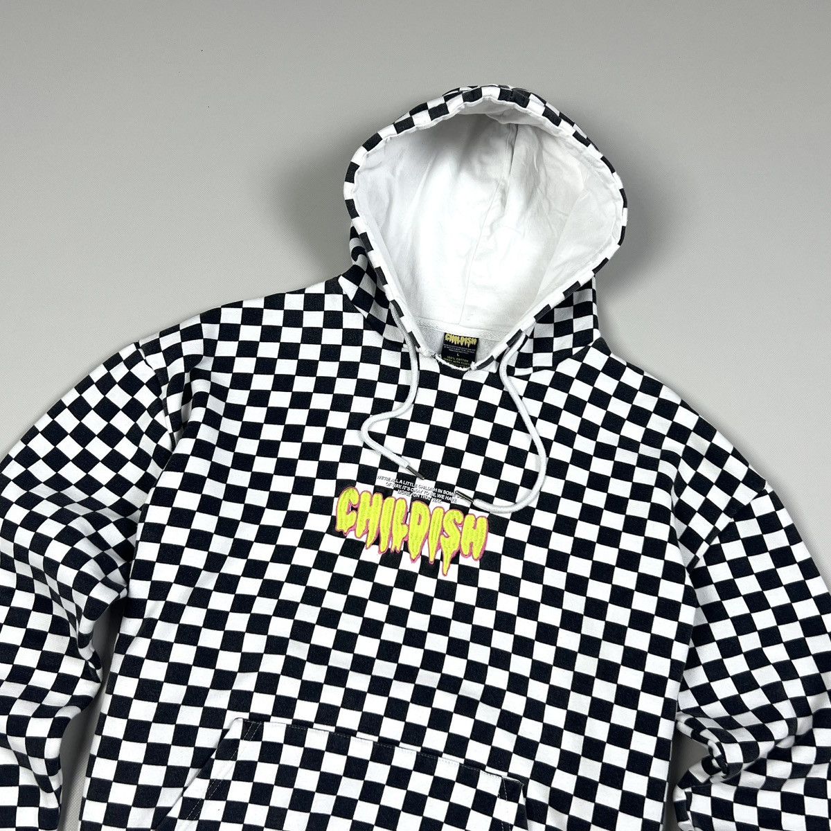 Vintage Vintage Childish Big Logo Cotton Y2K Skate Hoodie Size L Size US L / EU 52-54 / 3 - 3 Thumbnail
