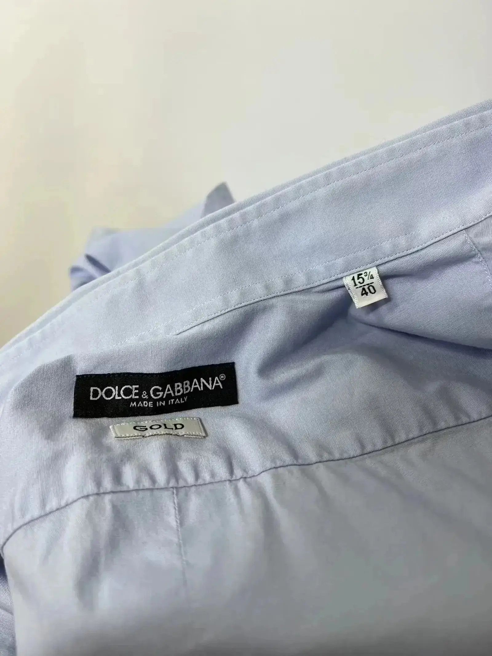 Dolce & Gabbana Dolce & Gabbana classic long sleeve shirt Size US M / EU 48-50 / 2 - 4 Thumbnail