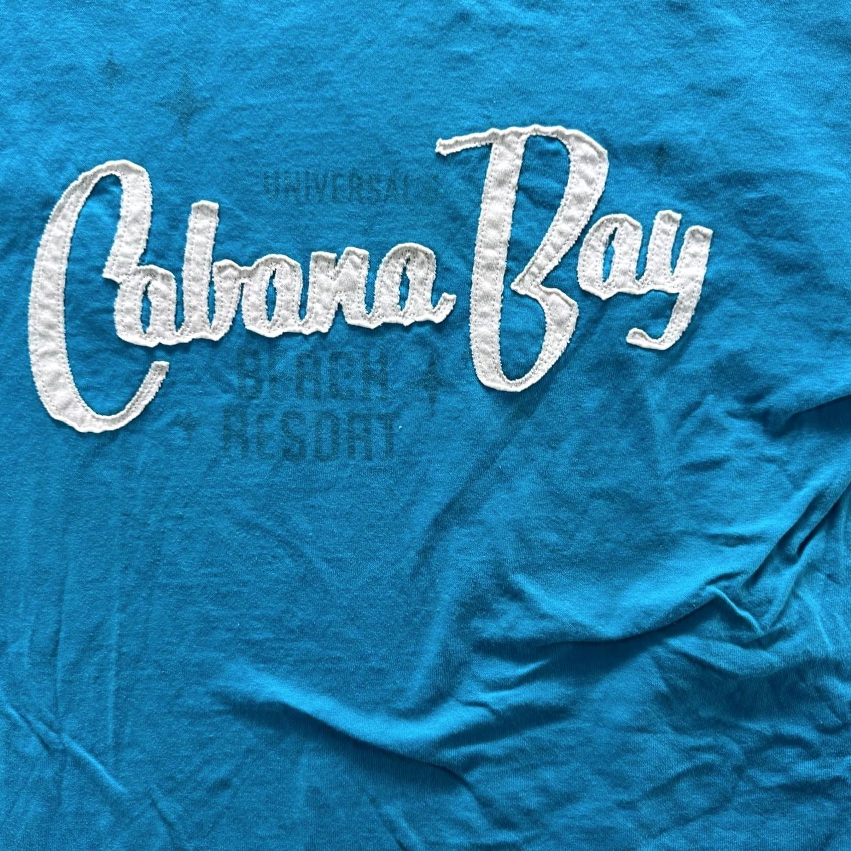 Vintage VINTAGE? No — Universal Studios Shirt Mens M Blue Cabana Bay Graphic Crewneck Cotton Jersey Size US M / EU 48-50 / 2 - 2 Thumbnail