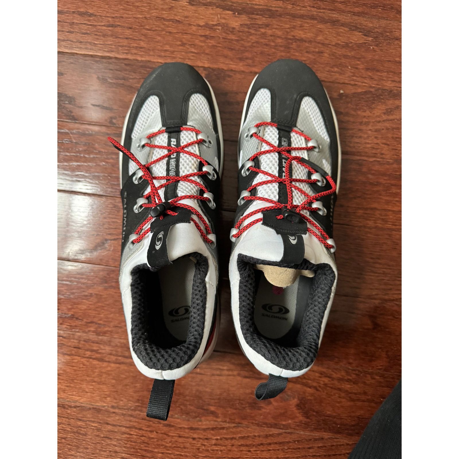 Salomon Raid Wind White Black Berry Goji Size US 12 / EU 45 - 3 Thumbnail