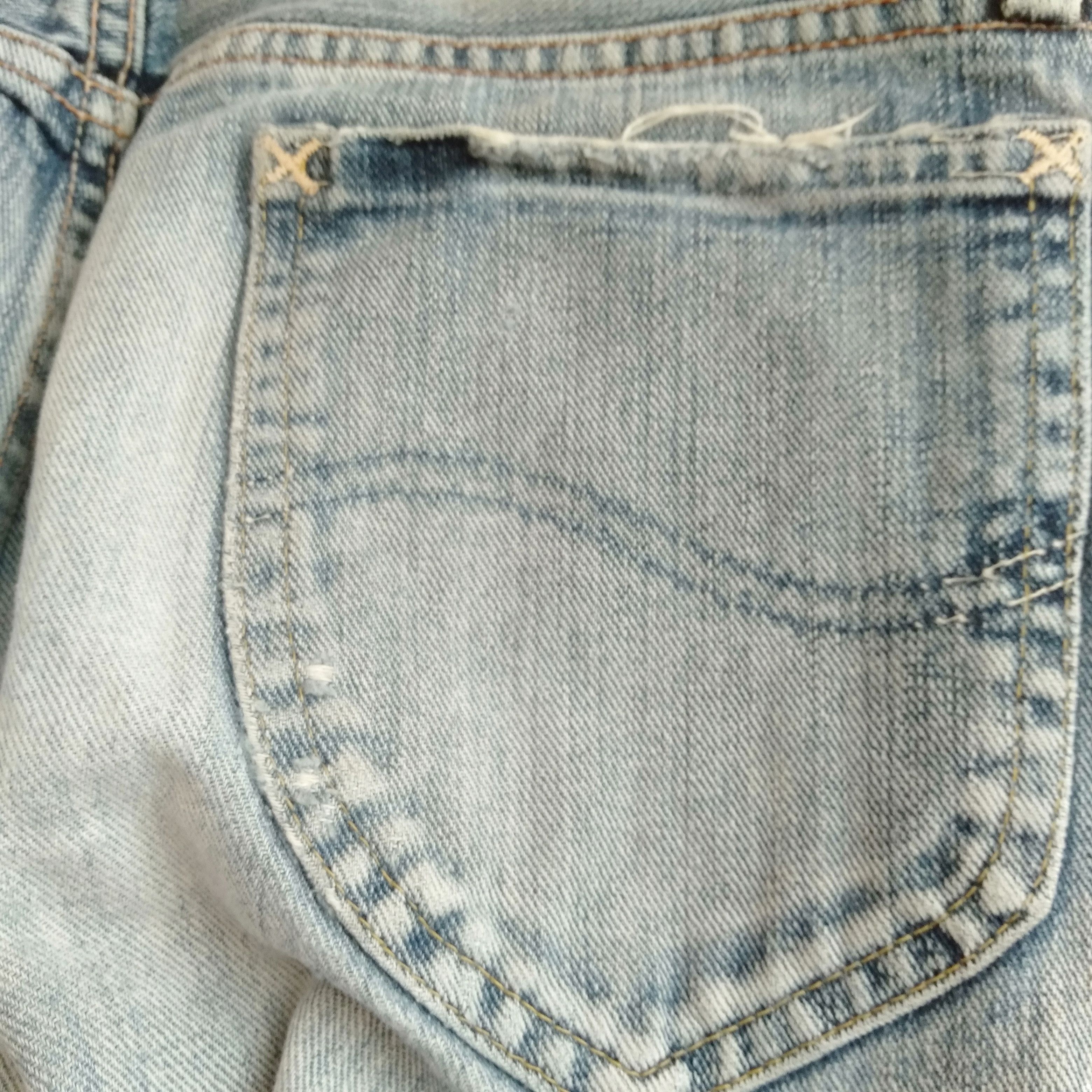 Japanese Brand × Lee × Vintage LEE Riders Made in Japan Vintage Patchwork Jeans Size US 29 - 9 Thumbnail