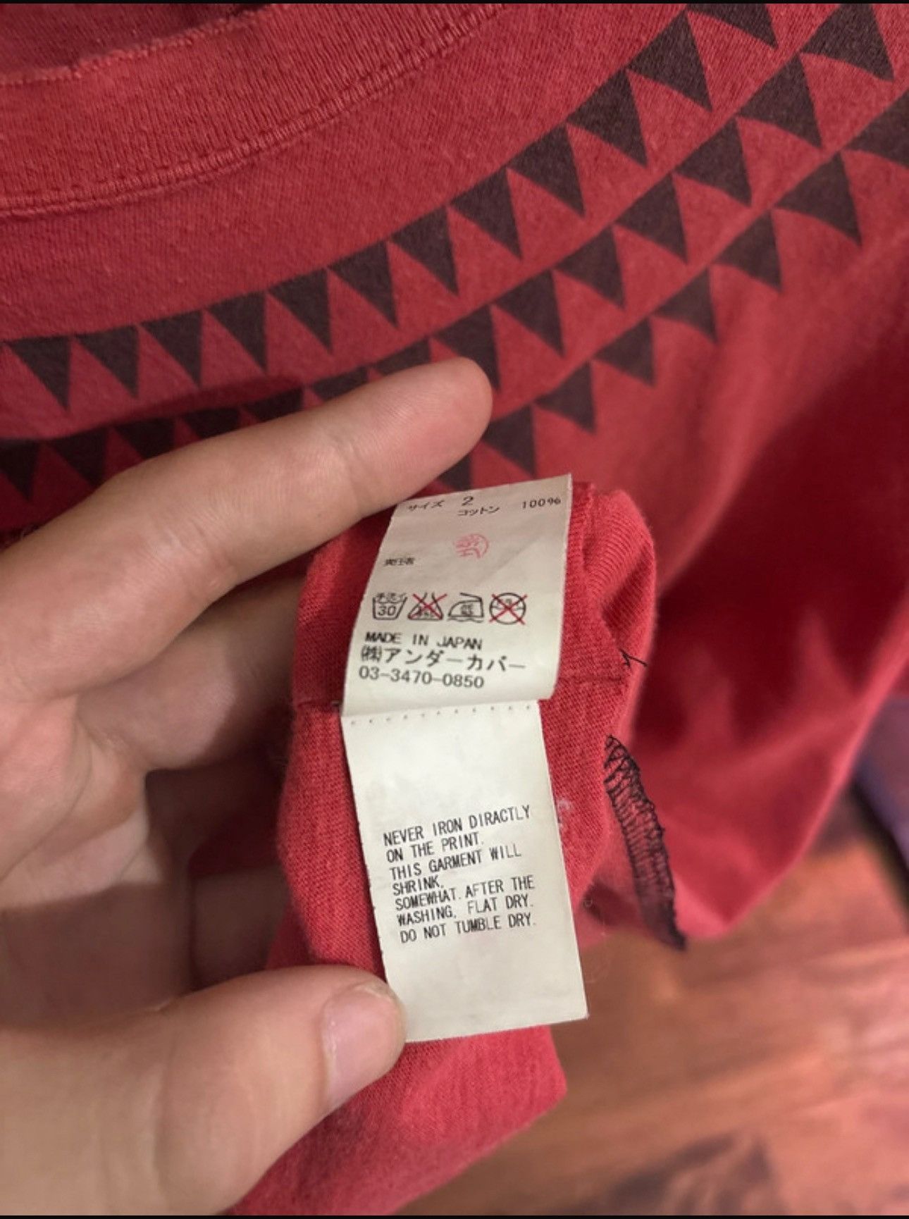 Undercover Undercover scab tee Size US S / EU 44-46 / 1 - 5 Thumbnail