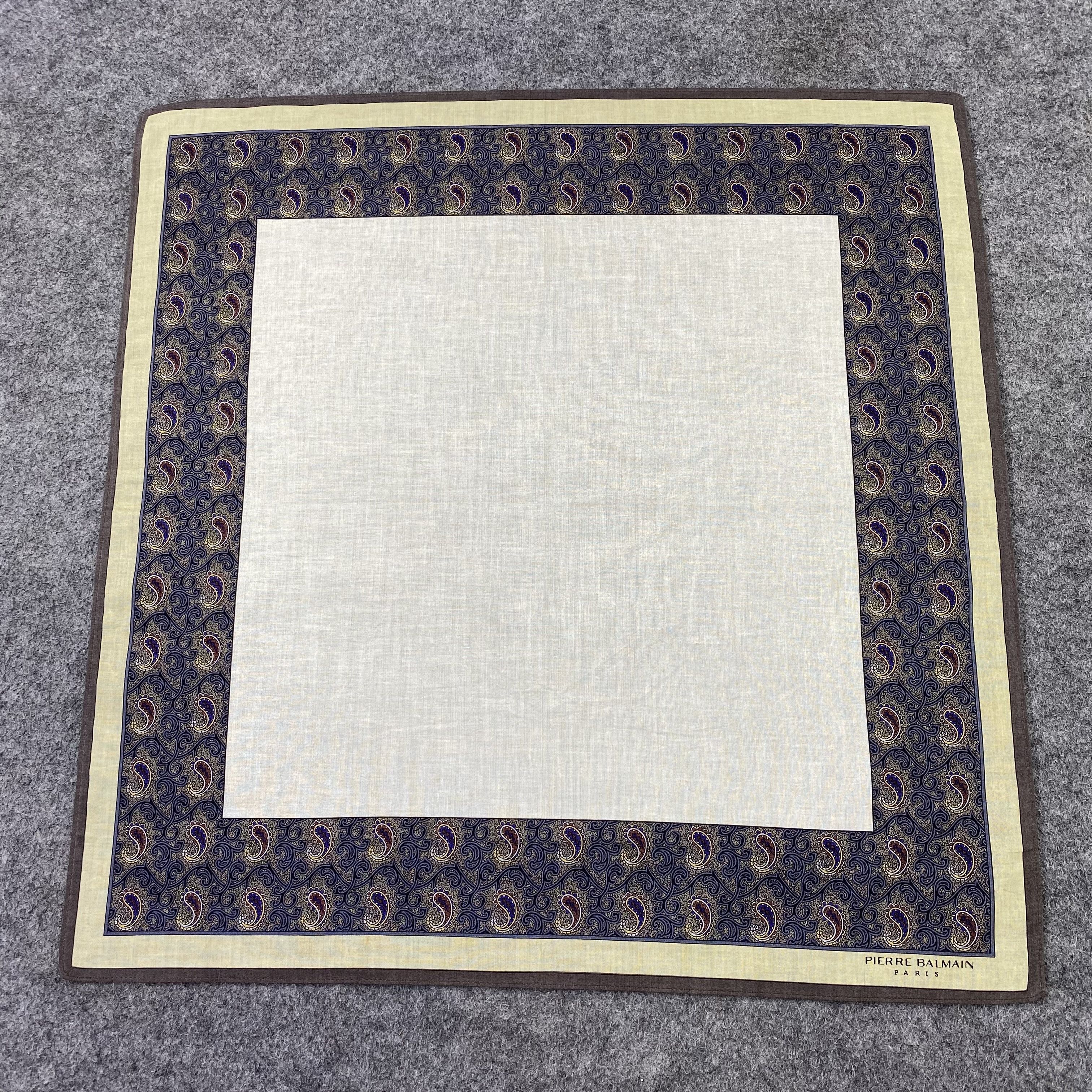Pierre Balmain Pierre Balmain Handkerchief / Bandana / Neckerchief -B942 Size ONE SIZE - 3 Thumbnail