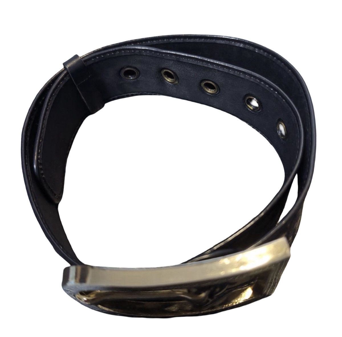 Dior Christian Dior Wide Trotter Monogram Canvas Leather Belt 📏65 Size ONE SIZE - 3 Thumbnail